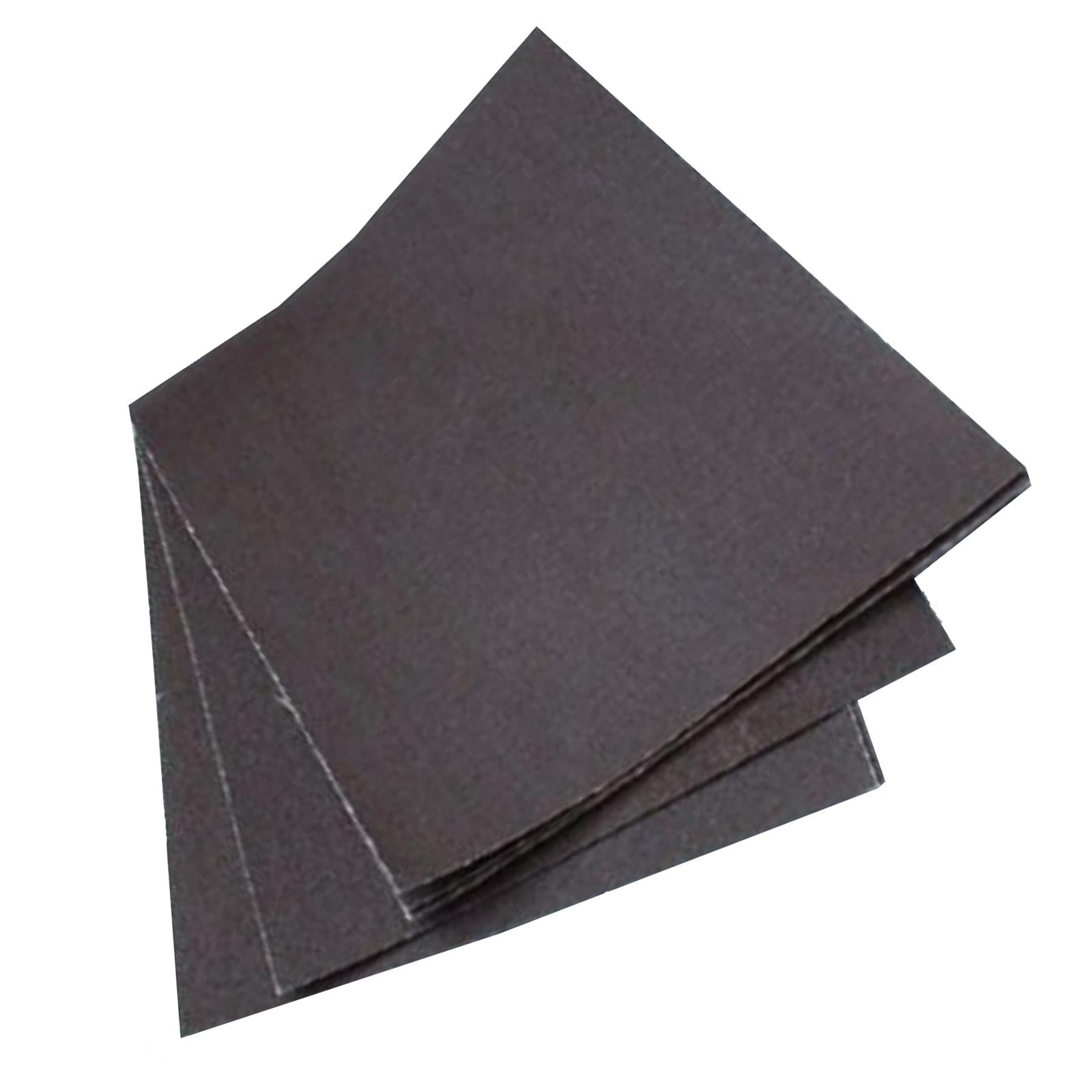 Emery Cloth Abrasive Sandpaper Sheets 230x280mm 10 Pack