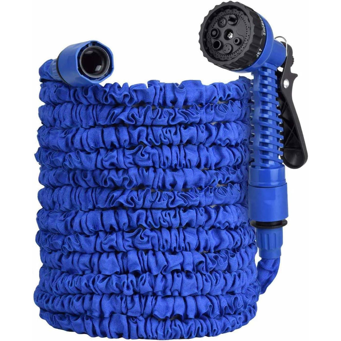 Expandable Garden Hose Pipe 15m 50ft With 7 Function Water Spray Gun Magic Hose