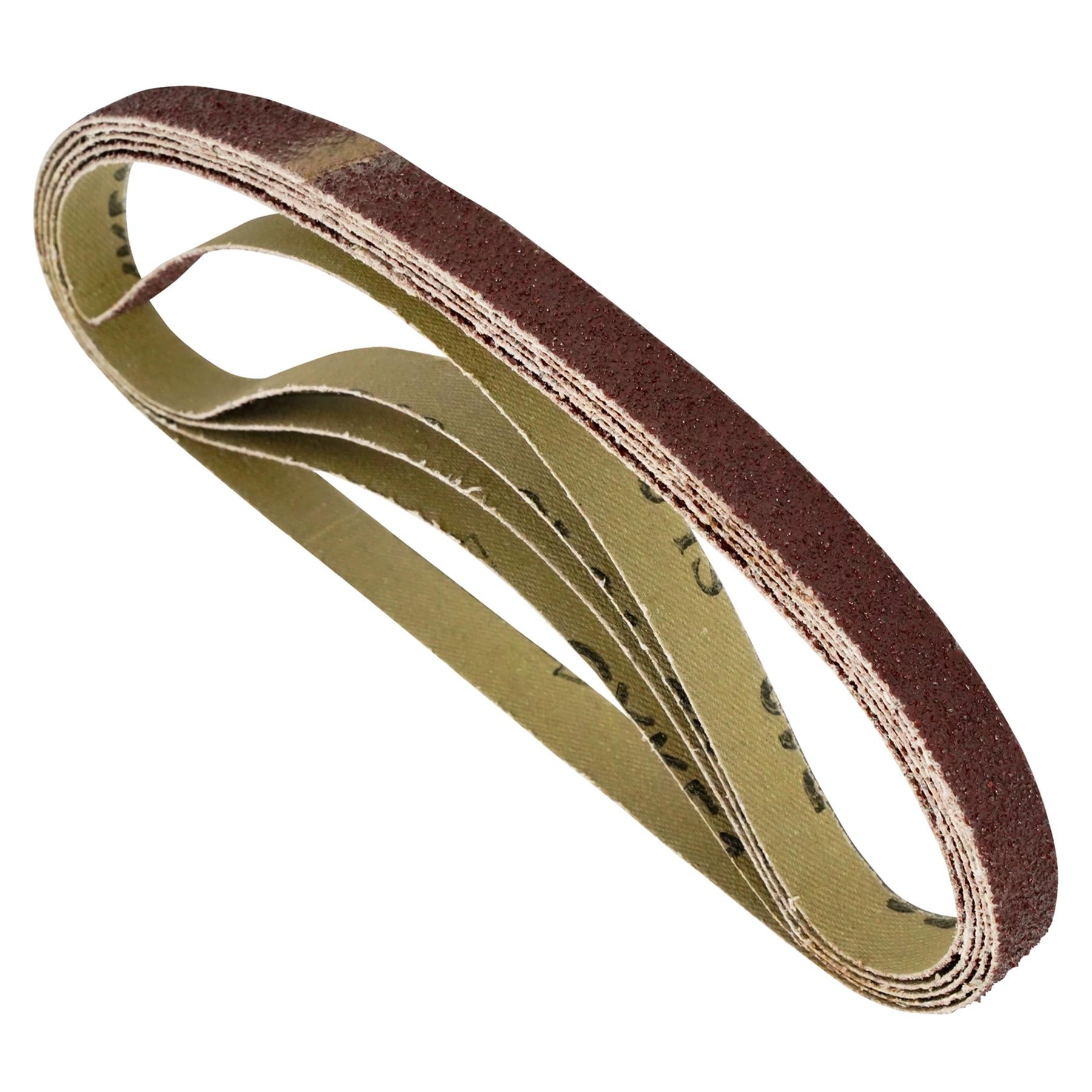 Sanding Belts 13 x 457mm 40 Grits for use with Power Files 5Pk