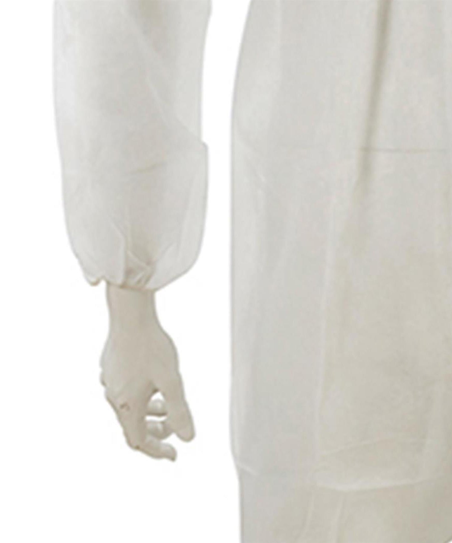 Disposable Coveralls White Hood Paper Suit Painters Protective Overalls XL By Dapetz