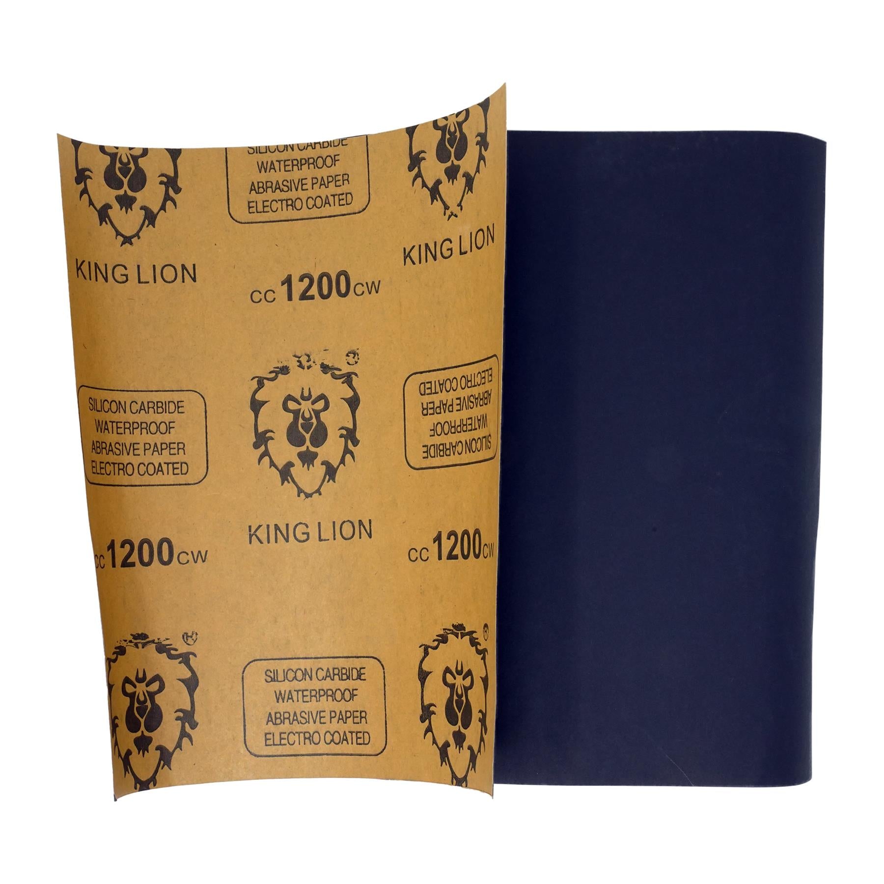 Wet and Dry Sandpaper Abrasive  80 to 600 Grit Sanding 230x280mm Pack Of 14 by Dapetz