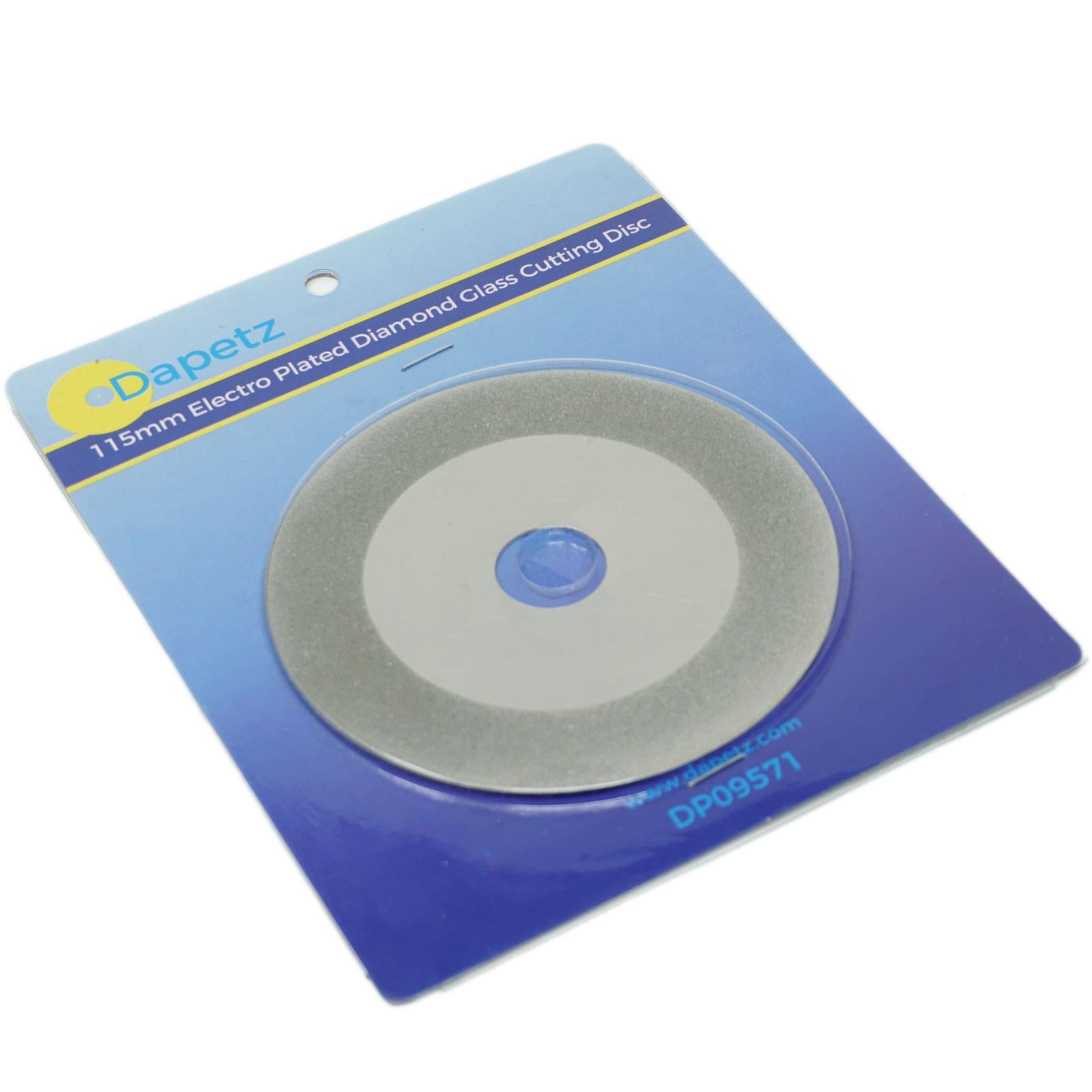 Electro Plated Diamond Glass Cutting Saw Blade Grinding Disc 115mm Ultra Thin By Dapetz