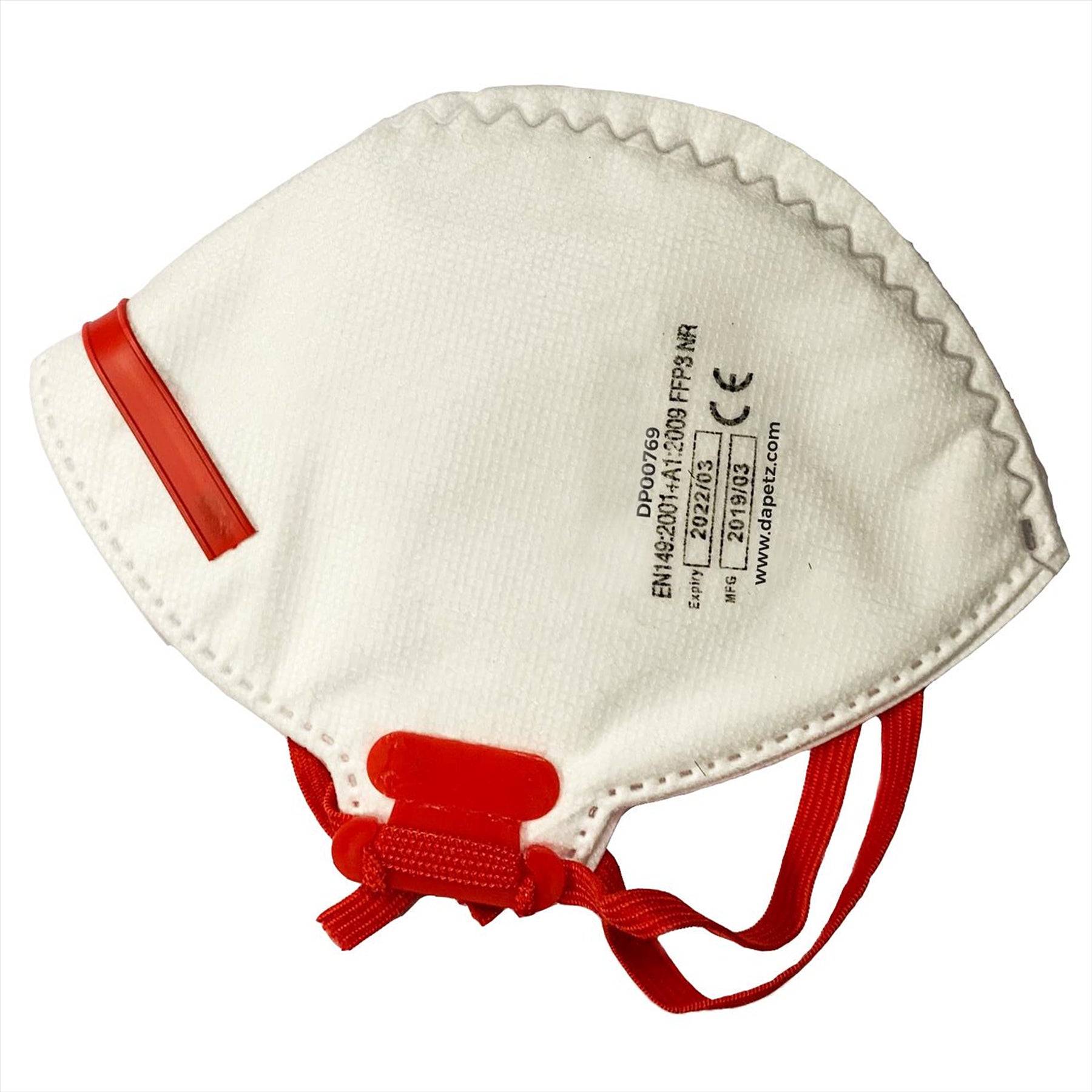 1 Face Mask Respirator Valved FFP3 Sanding Paint Dust Bodyshop Safety Fold Flat by Dapetz