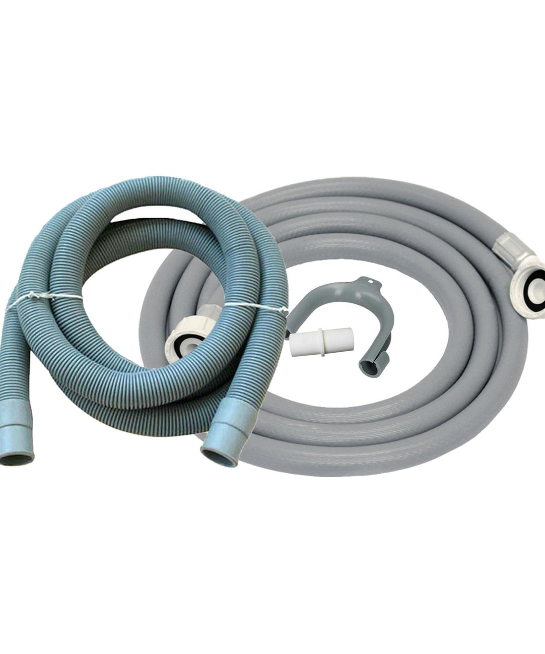 Washing Machine Dishwasher 3M Inlet Pipe Fill Water & Waste Drain Hose Set By Dapetz