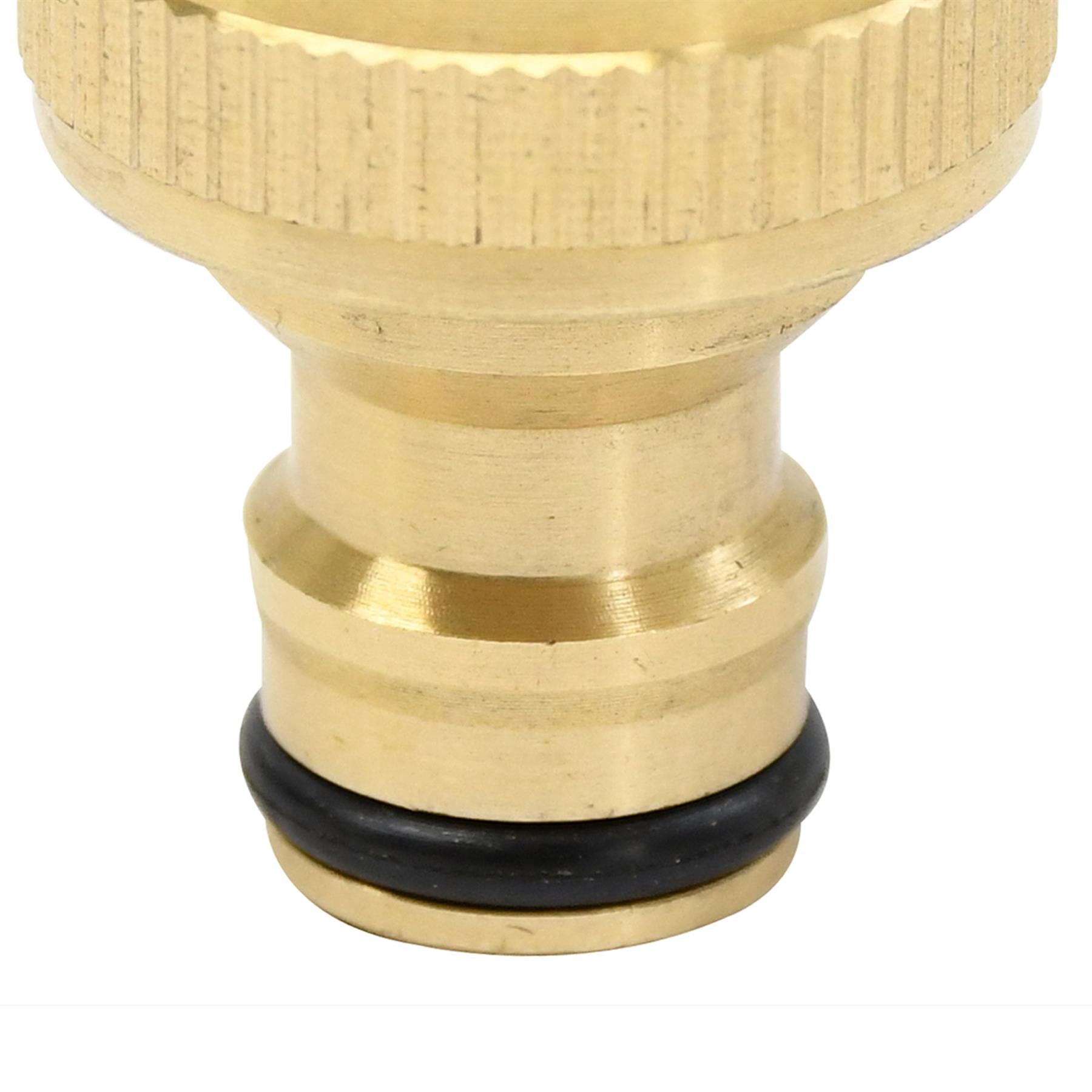 4Pc Brass Hose Pipe Fitting Connectors Adaptor Garden Tap Watering Set By Dapetz