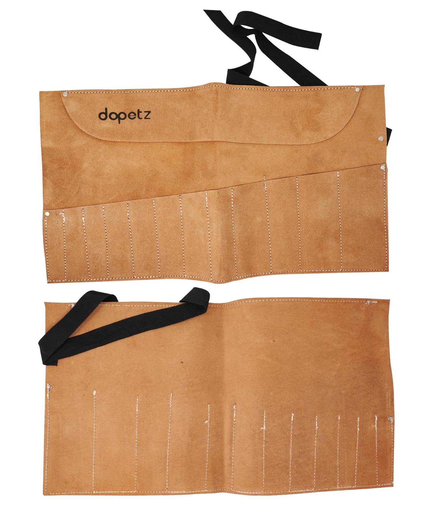 Leather Hide Chisel Leather Tool Roll Genuine Leather 12 Pocket By dapetz