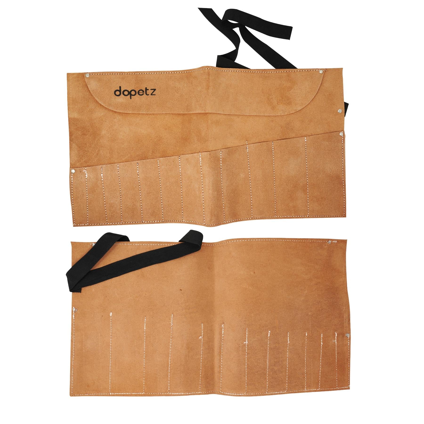 Leather Hide Chisel Leather Tool Roll Genuine Leather 12 Pocket By dapetz