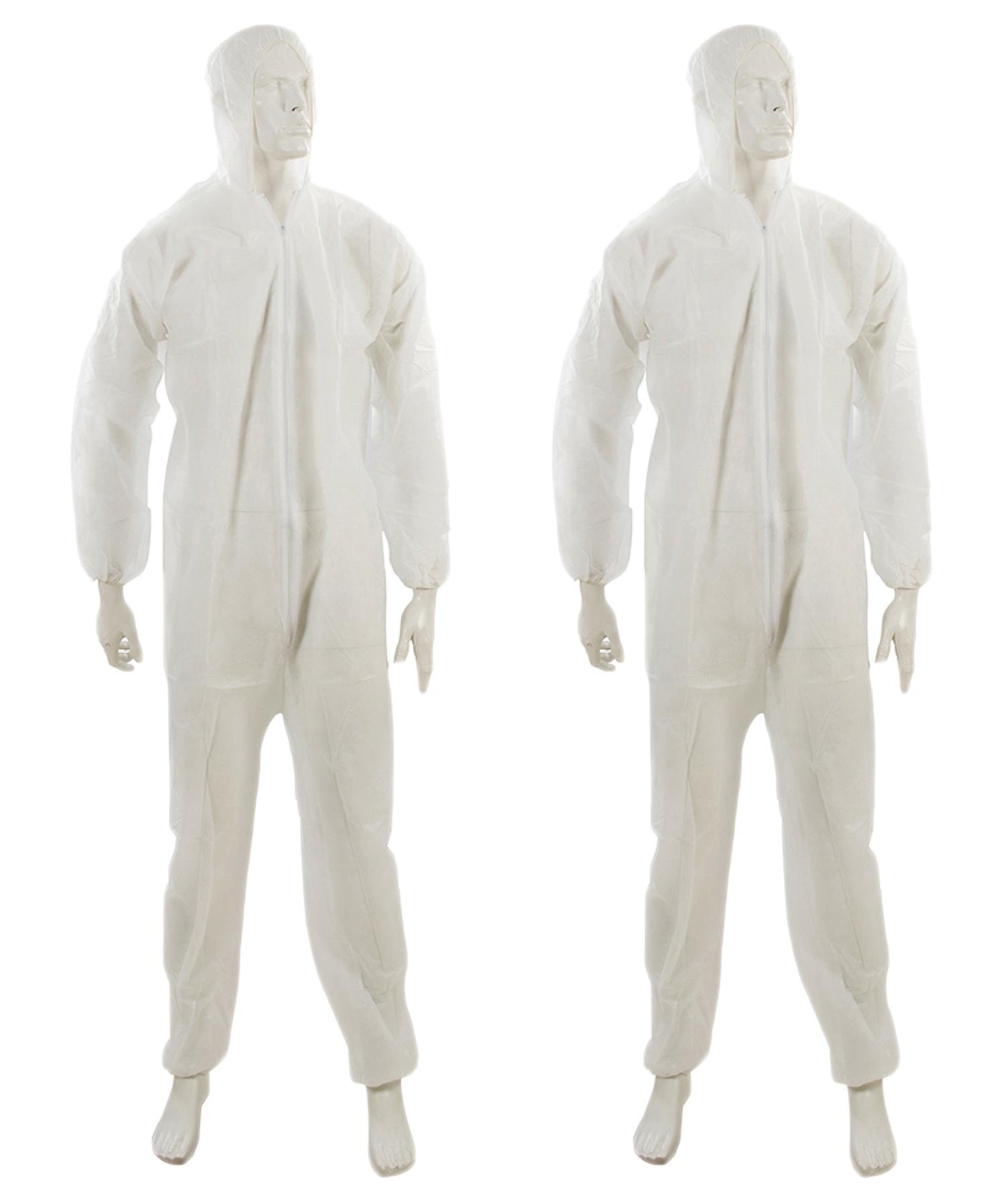 Protective Disposable Overall Boiler Paper Suit Coveralls Protection Suit 2Pcs Large By Dapetz