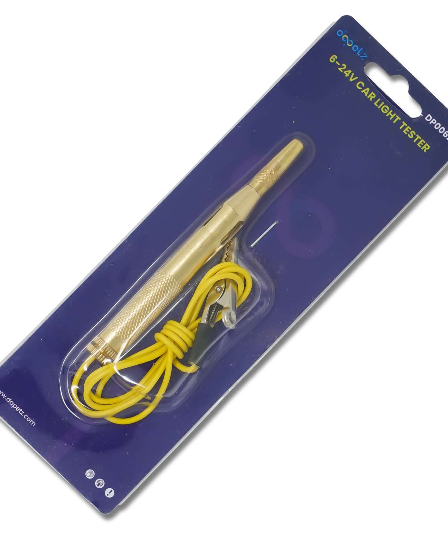 Car Light Tester 6-24V Automotive Electrical Tester Test Lamp, Probe Light by Daptez