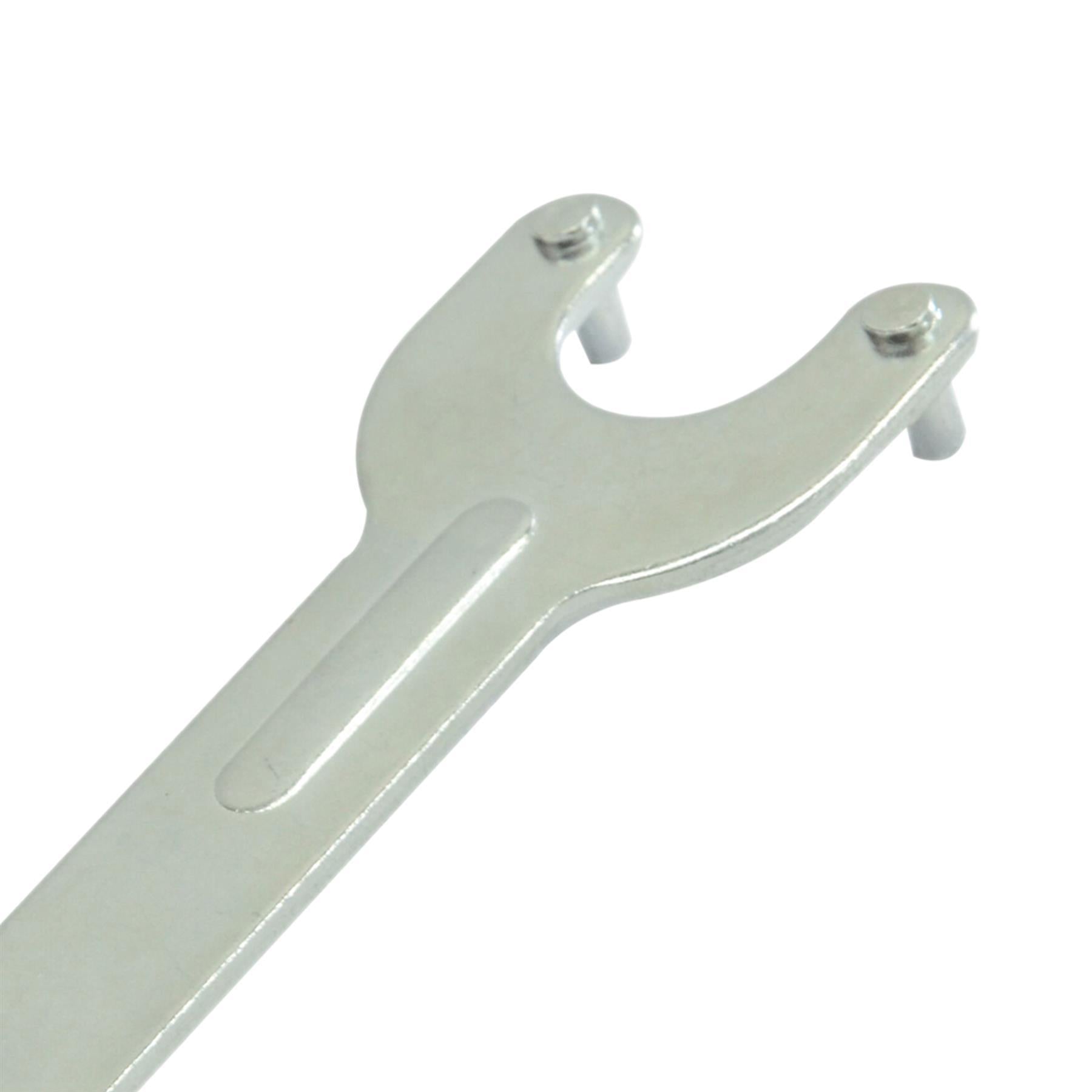 Angle Grinder 2-Pin Flange Nut Wrench for Grinding Disc Replacement by Dapetz