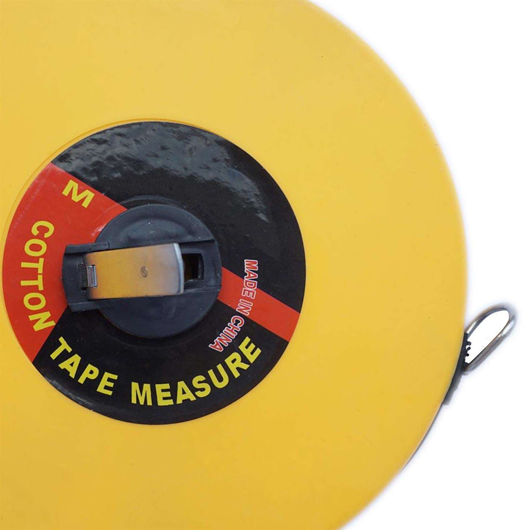 Surveyors 50 M Tape Measure Fibreglass - Metric Imperial Measurement By Dapetz