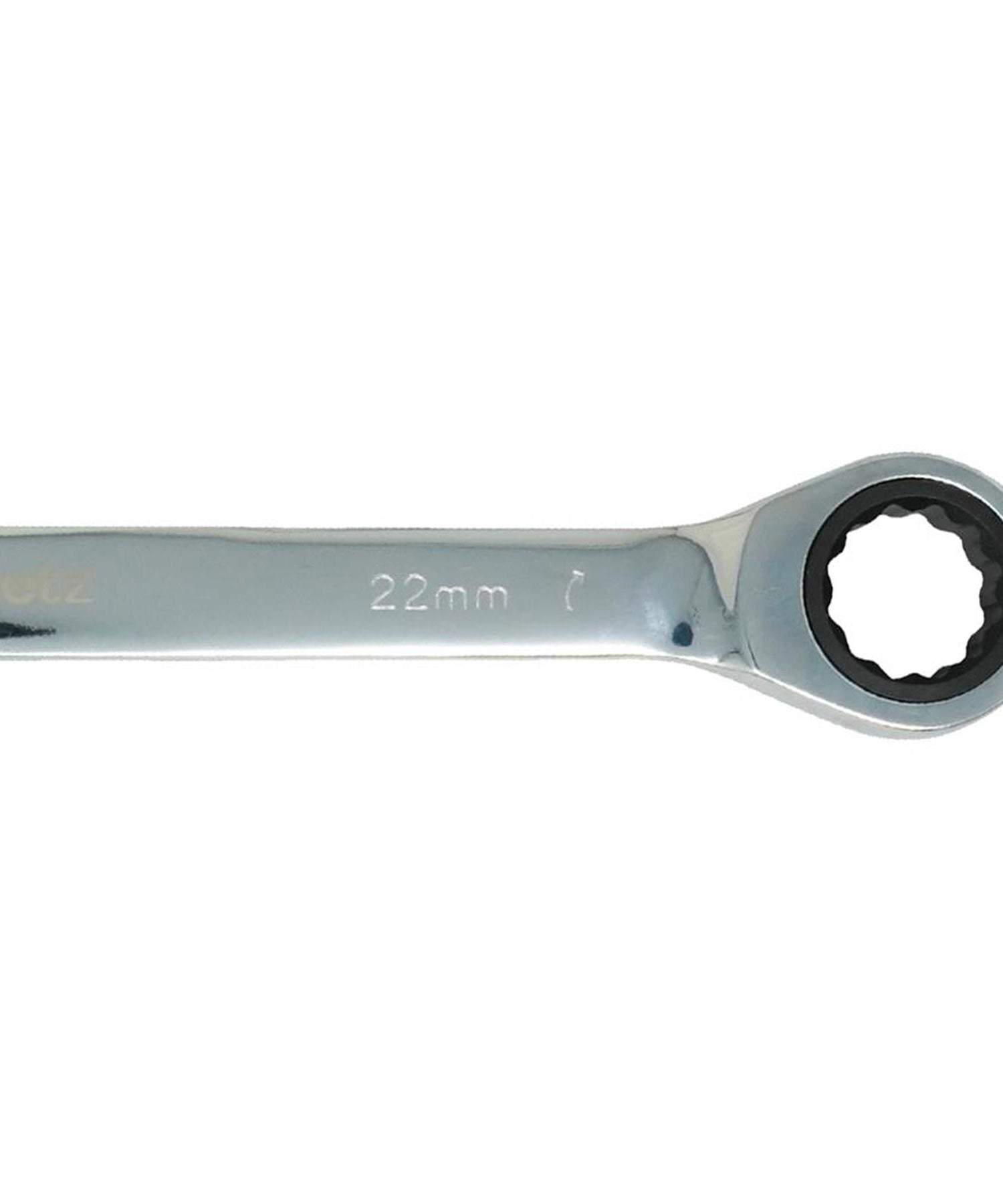 Fixed Head Ratchet Metric Spanner Open End Ring Combination 22mm