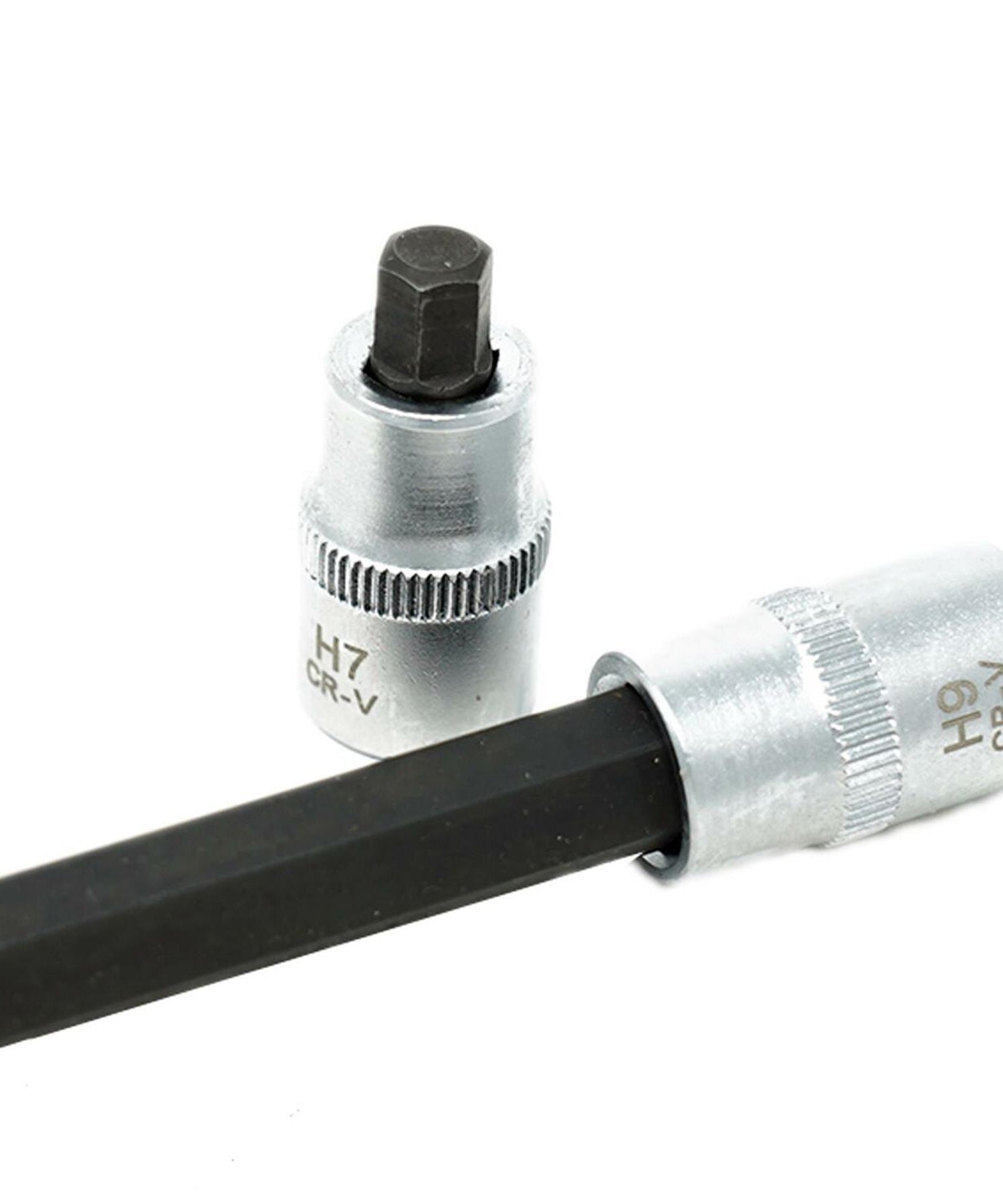 2pcs 3/8 inch Hex Shank Drill Bit Square Drive Socket Bit Set 7mm