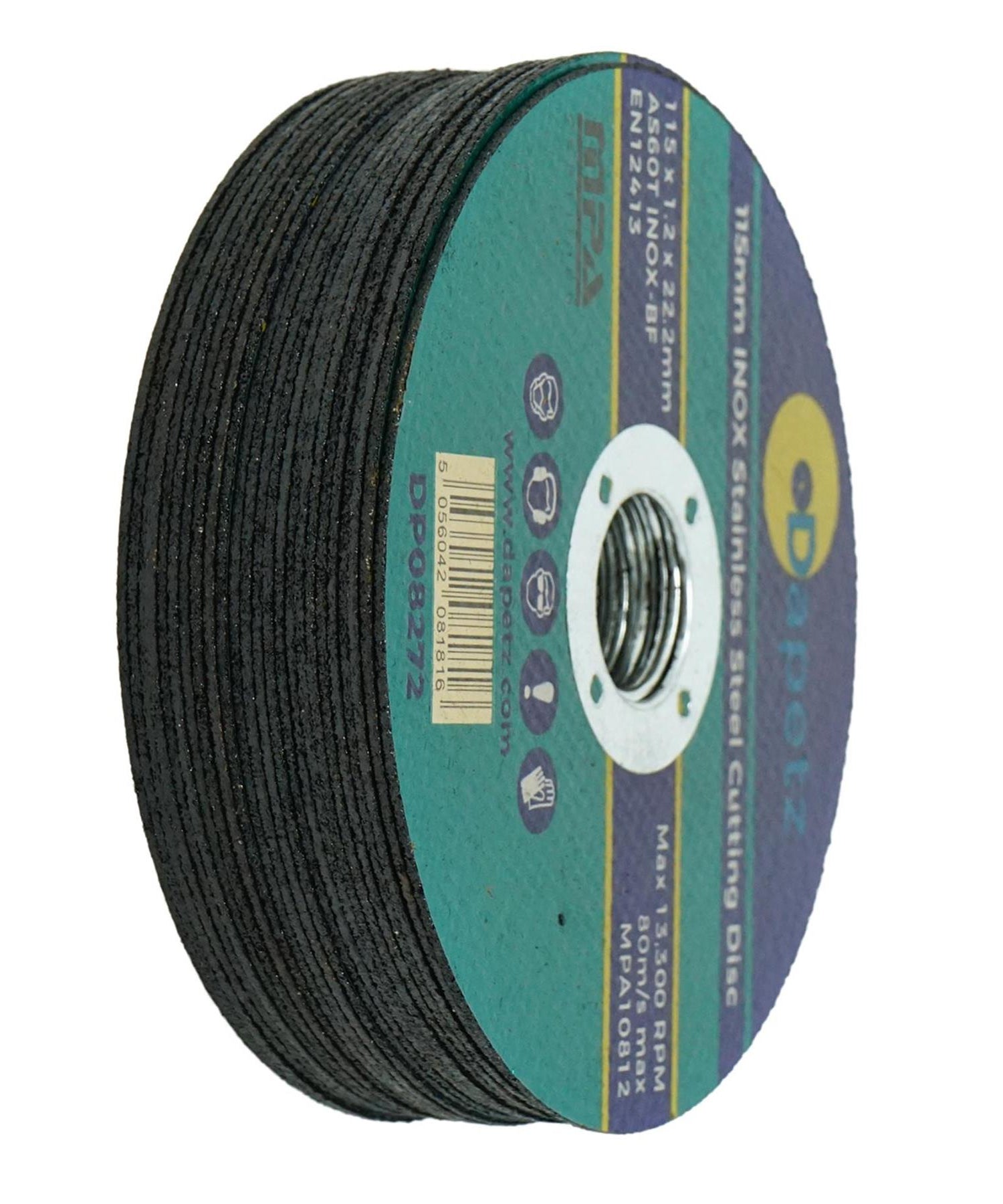 (Pack of 20) Cutting Disc For Metal Steel INOX Stainless 115mm Super Thin 1.2mm Blade  by Dpatez