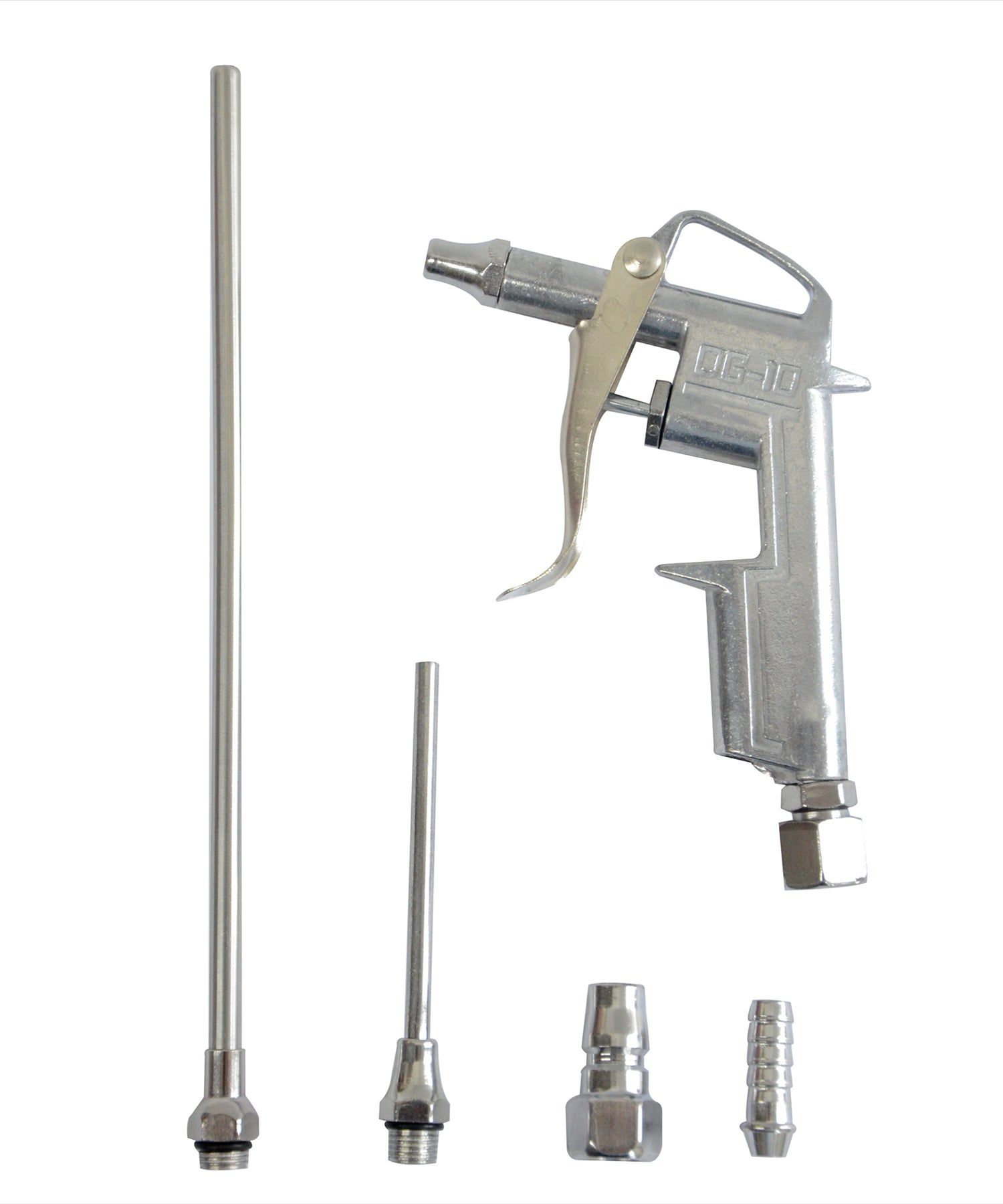 Air Compressor Duster Gun Compressed Air Blow Gun Tool 3 Heads, 2 connectors - Dapetz