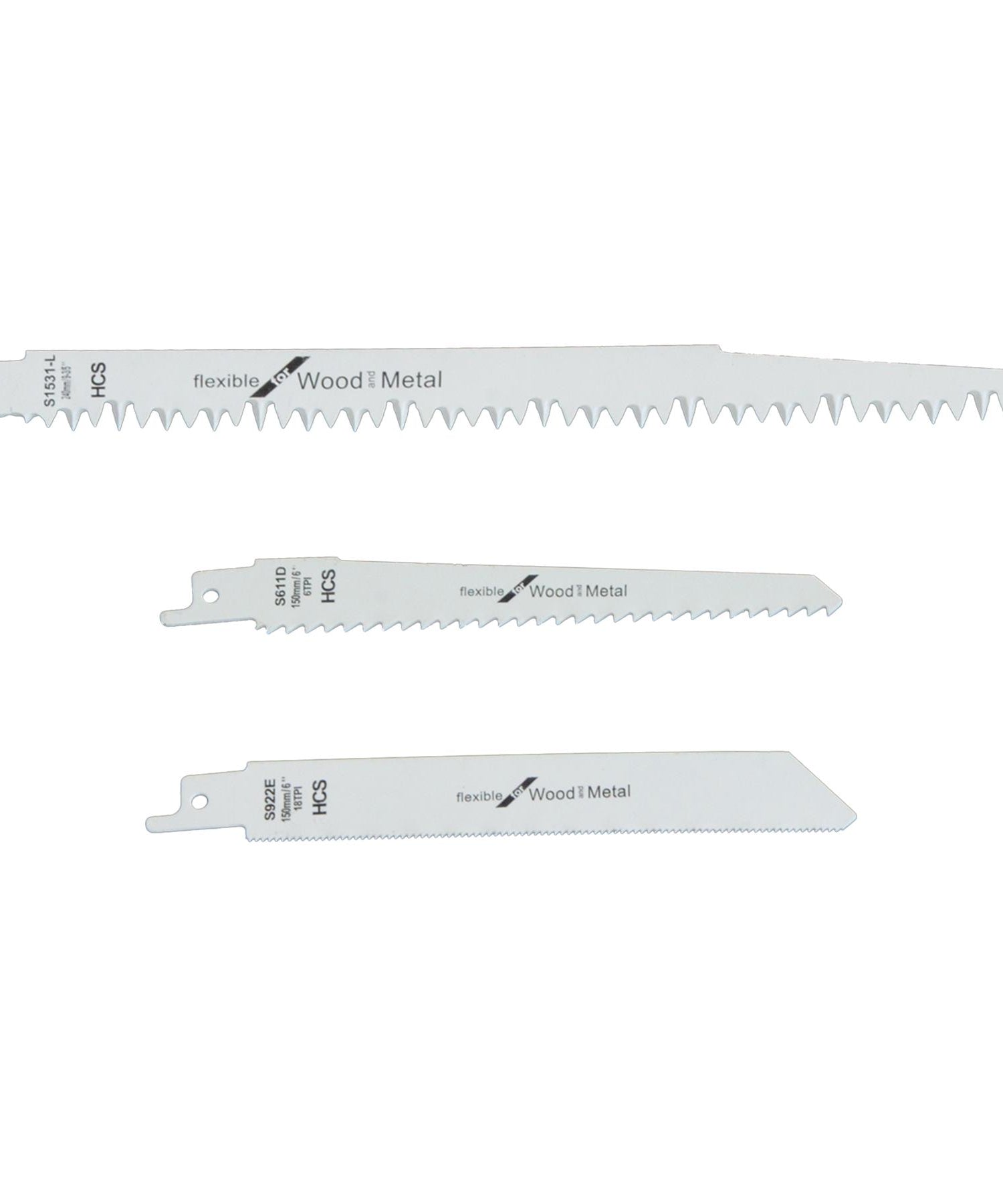 20x Reciprocating Saw Blades Wood Bi-Metal for Bosch Dewalt Makita 5,6,18 TPI  by Dapetz