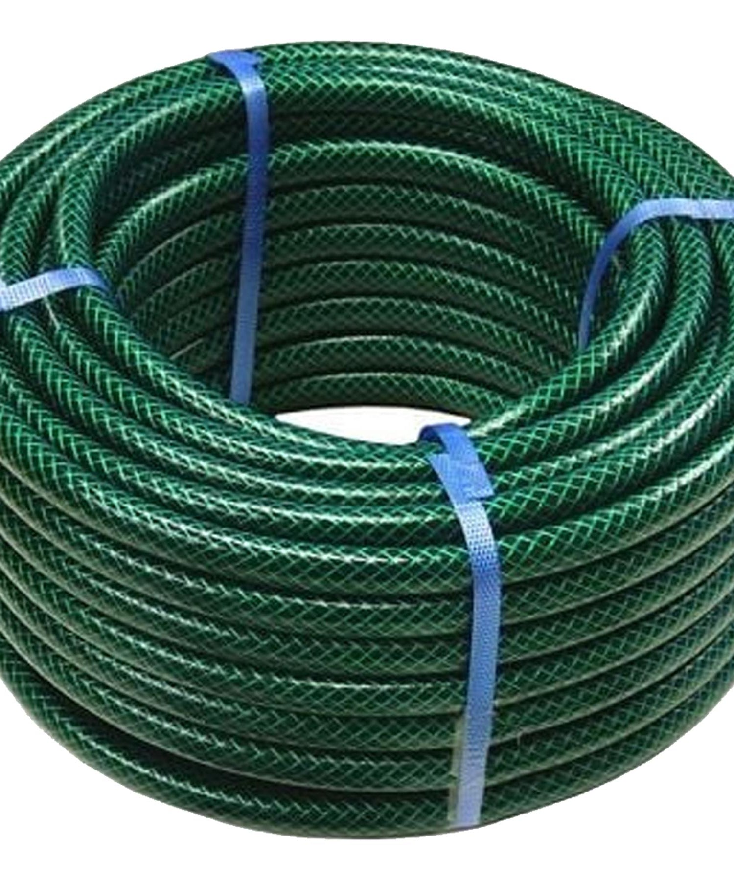 30m Garden Hose Pipe With Spray Gun Set PVC Watering Hose Green By Dapetz