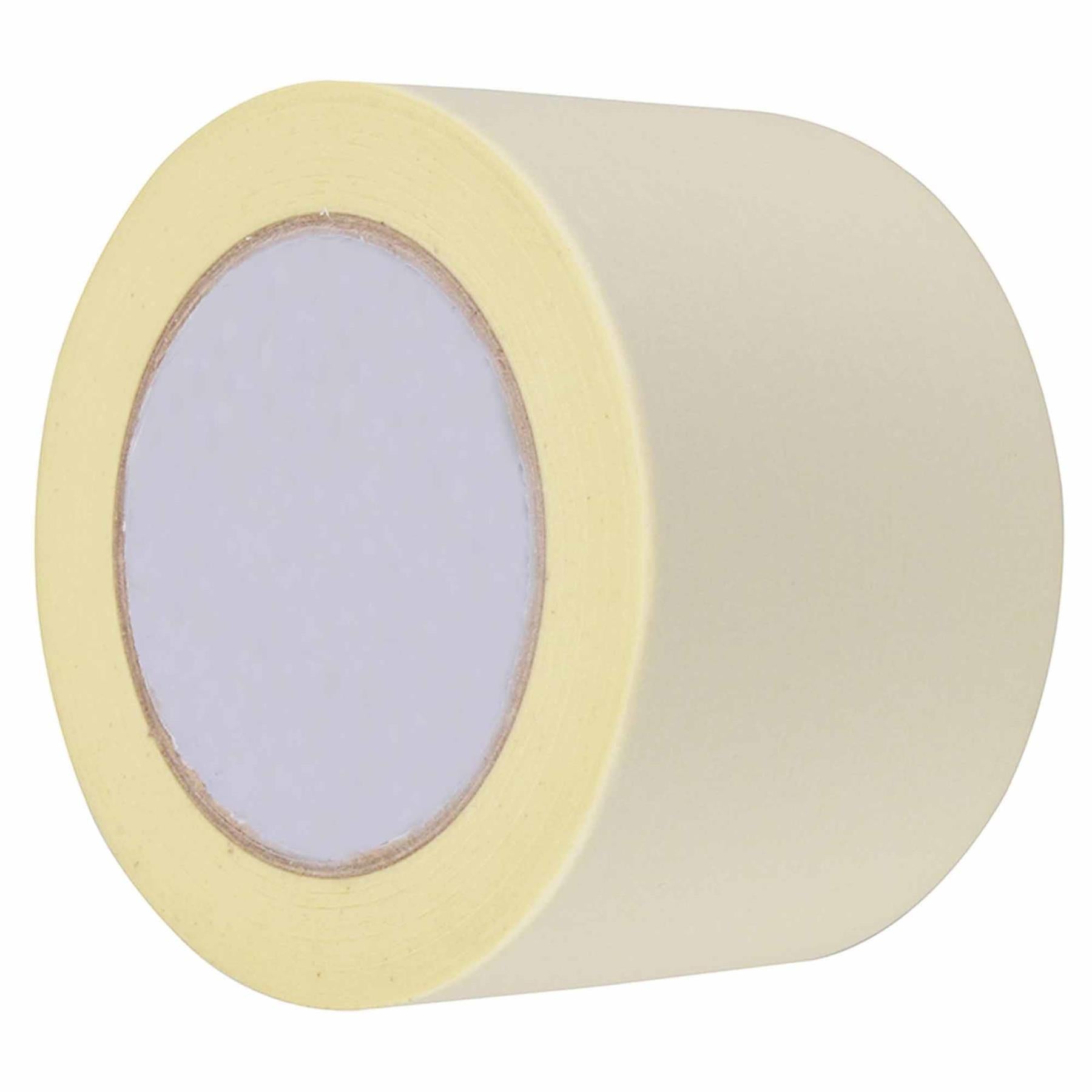 12 Rolls Masking Tape Professional Decorating Painting Extra Wide Mask 75mm x 50m By Dapetz