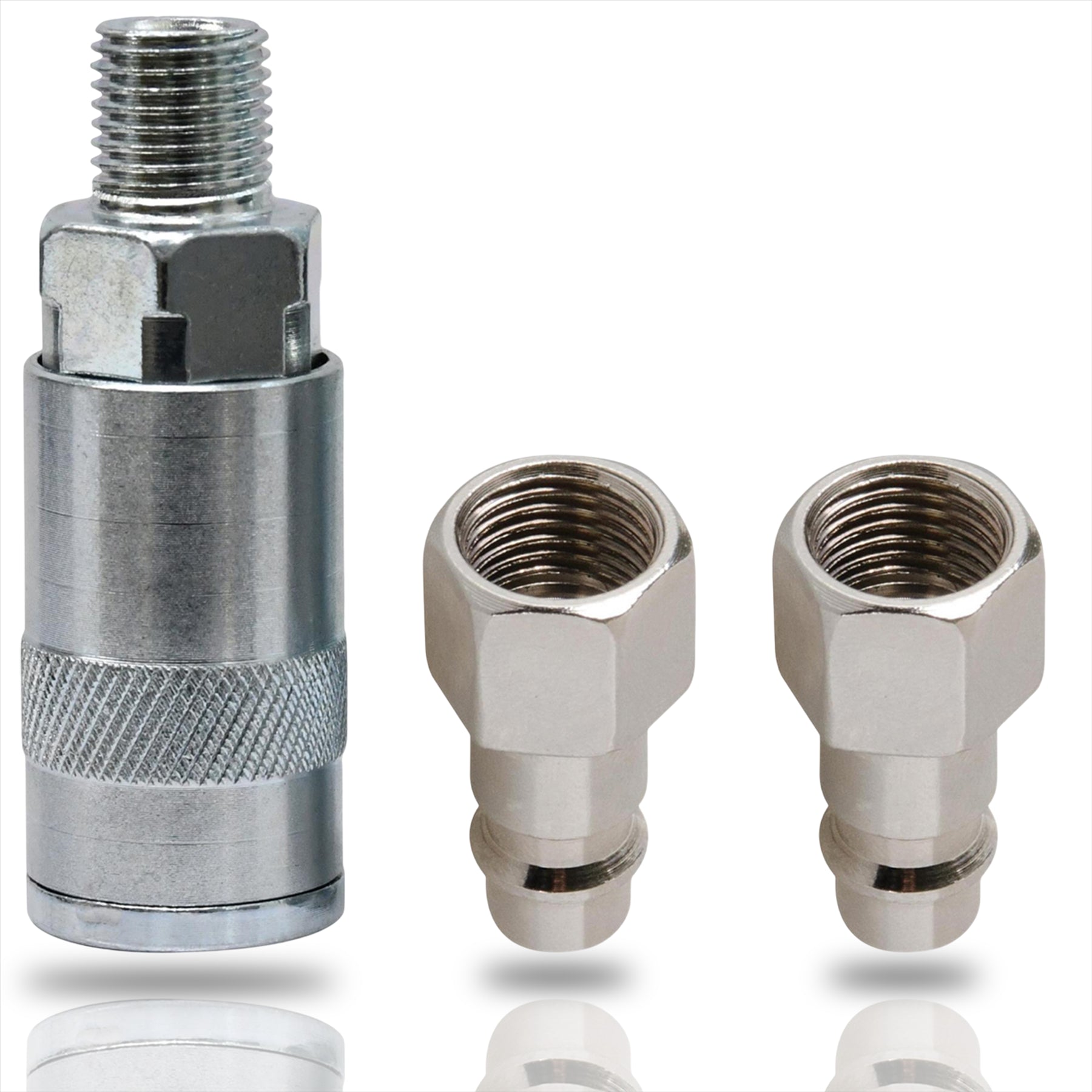 EURO Male To PCL Female Air Fitting Convertor Adapter Airline Hose Quick Release