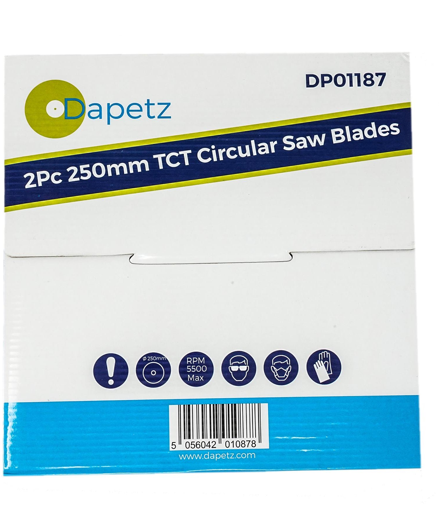 2x 250mm Tct Circular Wood Saw Blade 10" 40t & 60t Cutting Disc 30 Bore By Dapetz