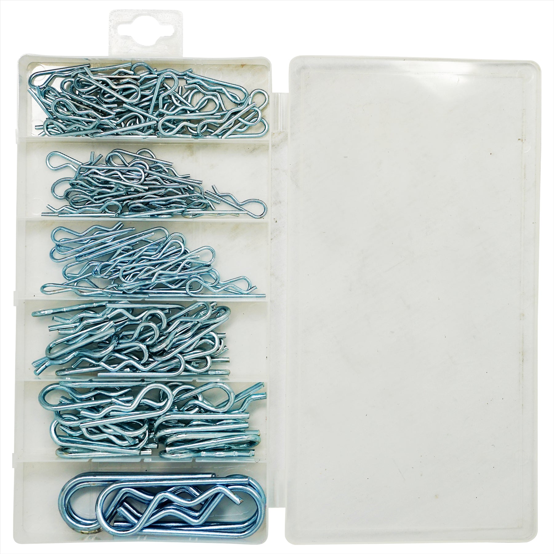 Hitch R Clip and Hair Pin Set - 150pc Assortment with Cotter & Lynch Pins By Dapetz