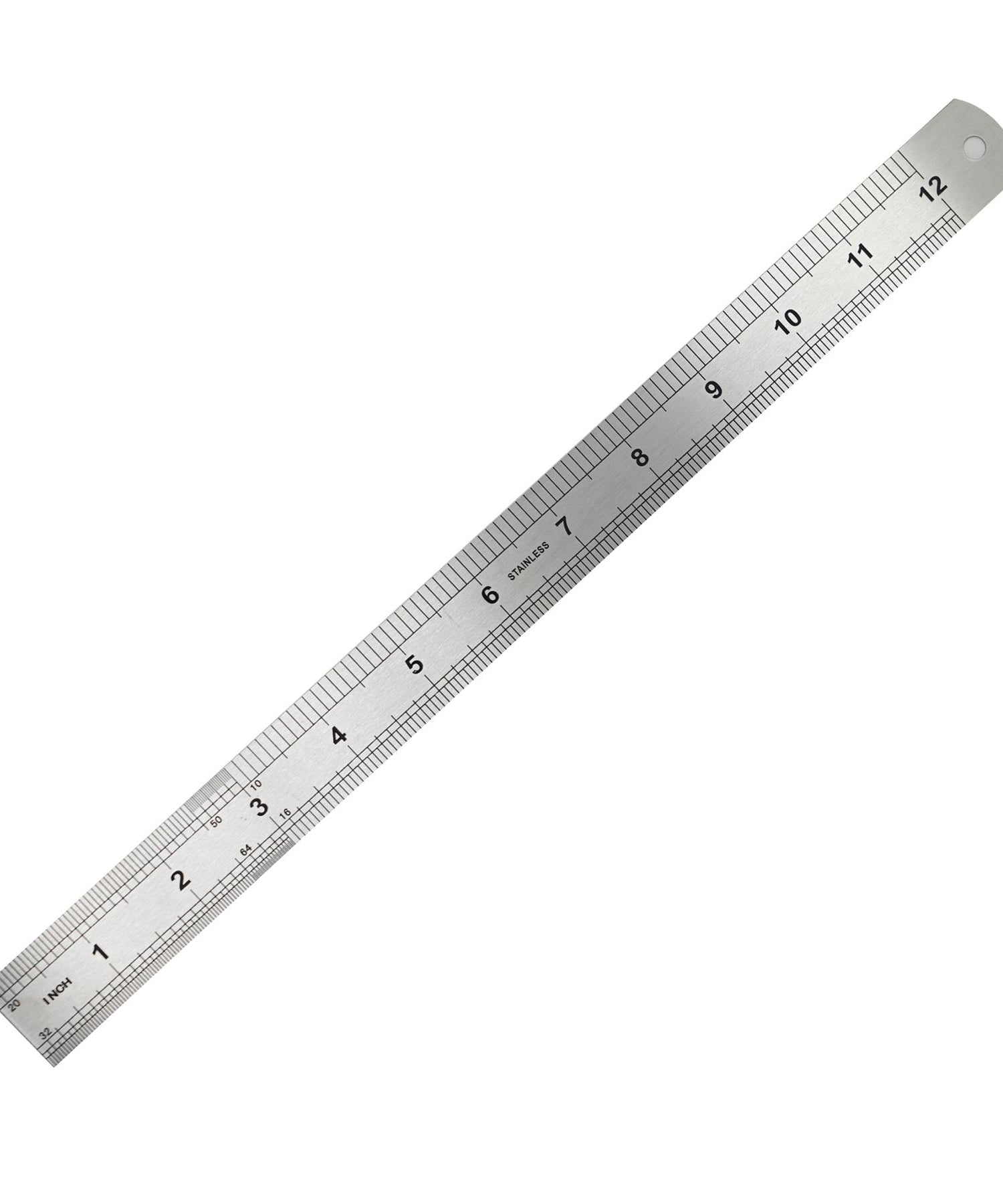 Thick Double Sided Metal Ruler Stainless Steel - 30cm/ 12"/15cm/ 6" & 20cm/ 8" By Dapetz