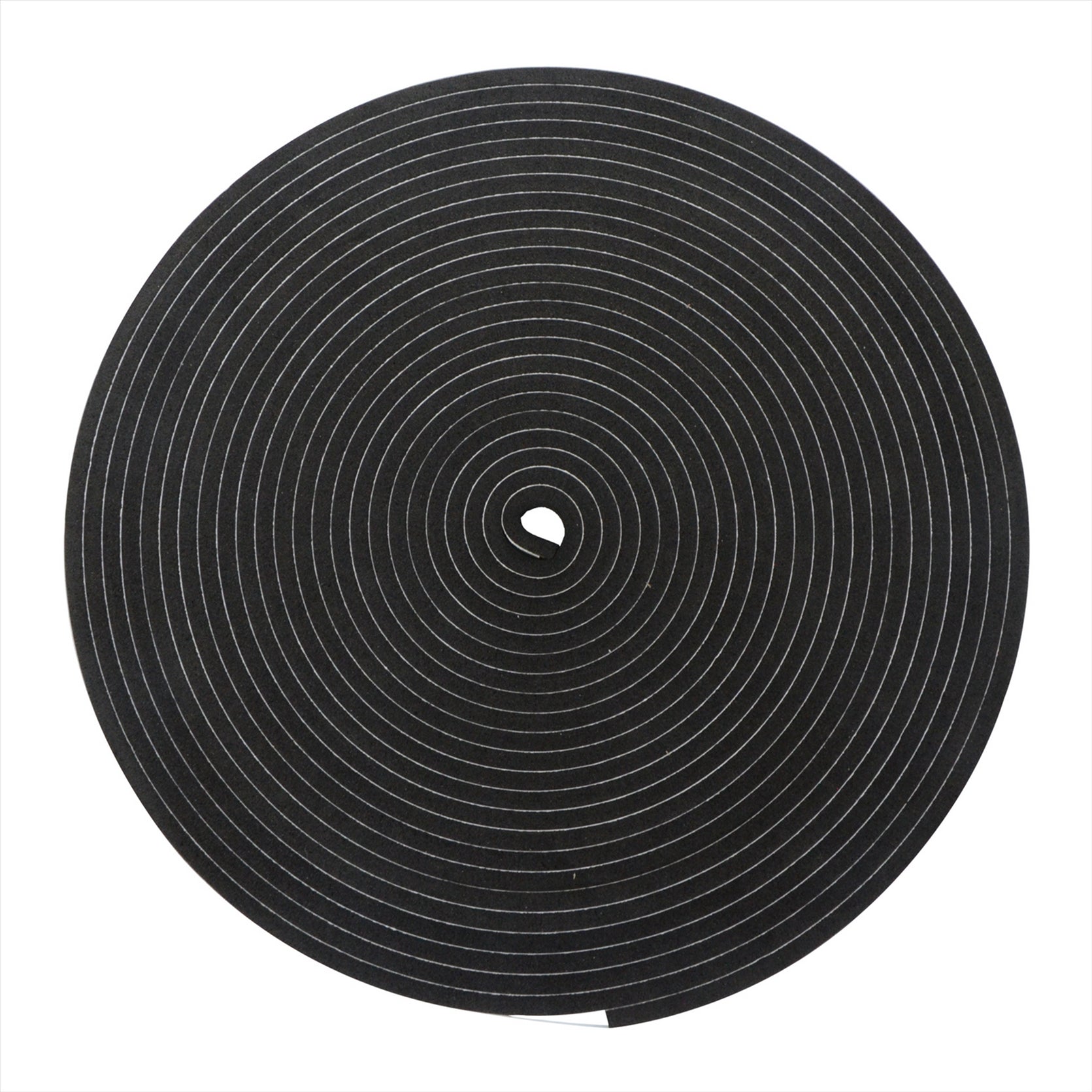 Self-Adhesive EVA Foam Gap Seal 10.5m Weather Strip Window & Door Seal Black By Dapetz