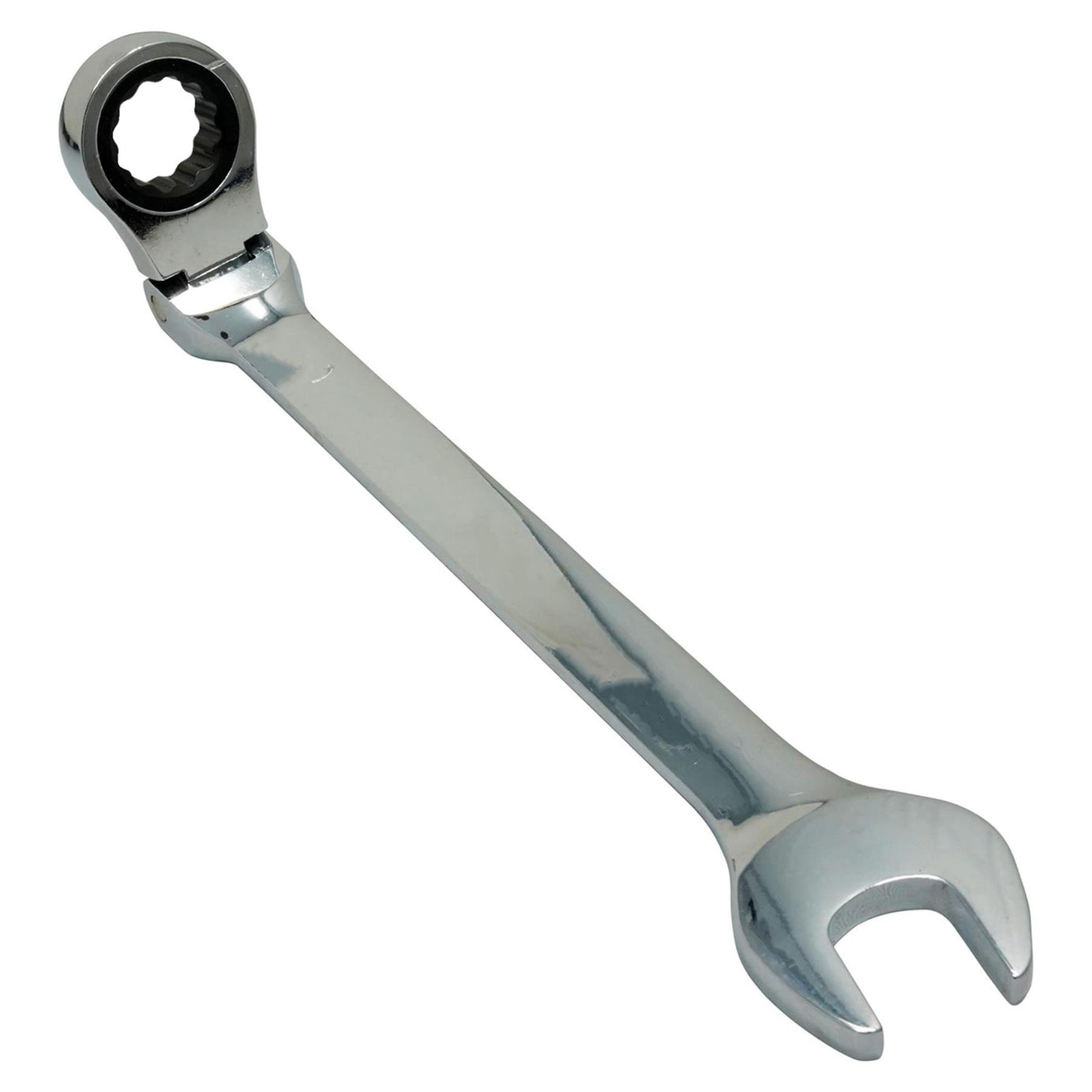 Flexible Head Ratchet Metric Spanner Open End & Ring Guaranteed 21mm By Dapetz