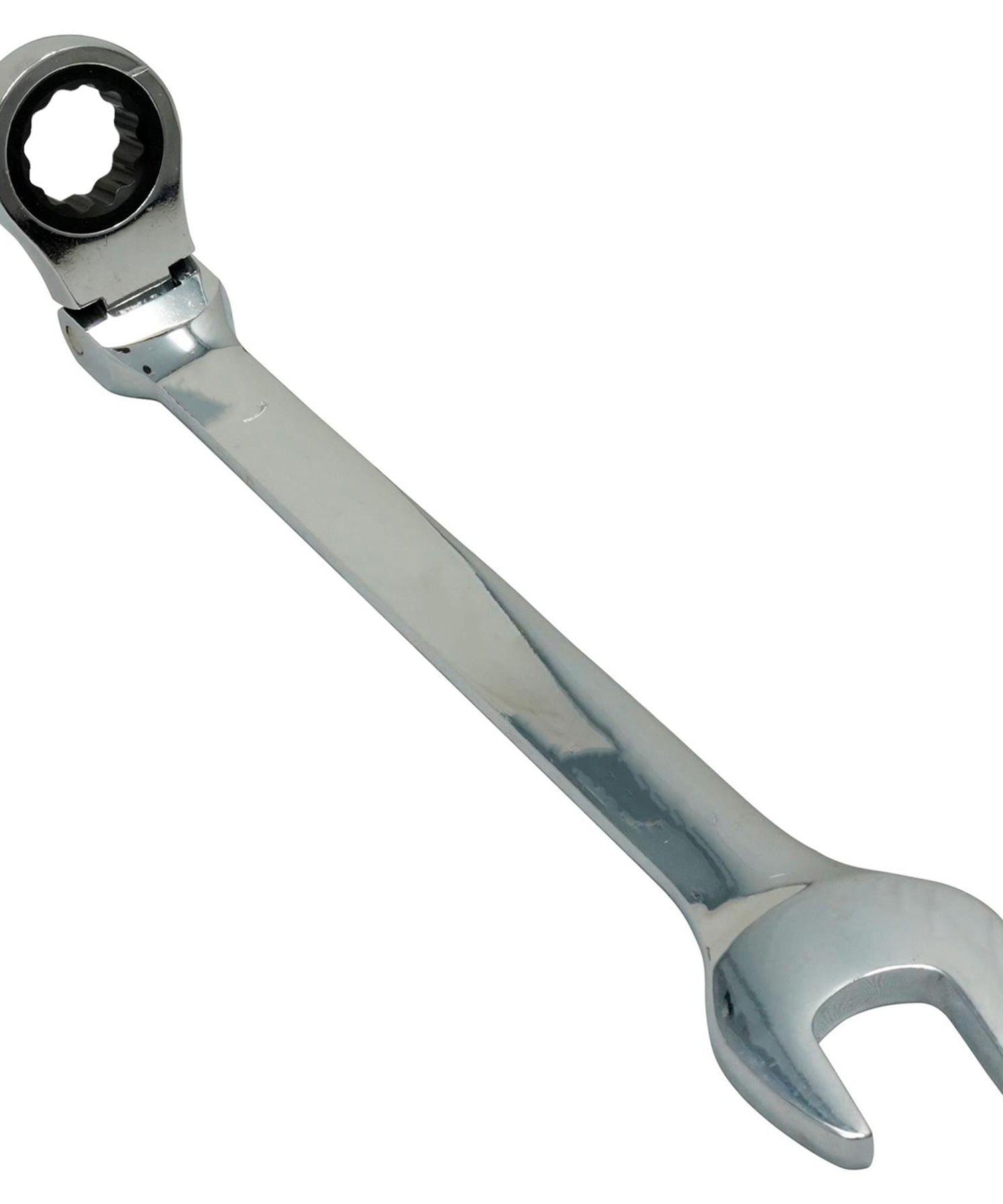 Flexible Head Ratchet Metric Spanner Open End & Ring Guaranteed 21mm By Dapetz - Dapetz