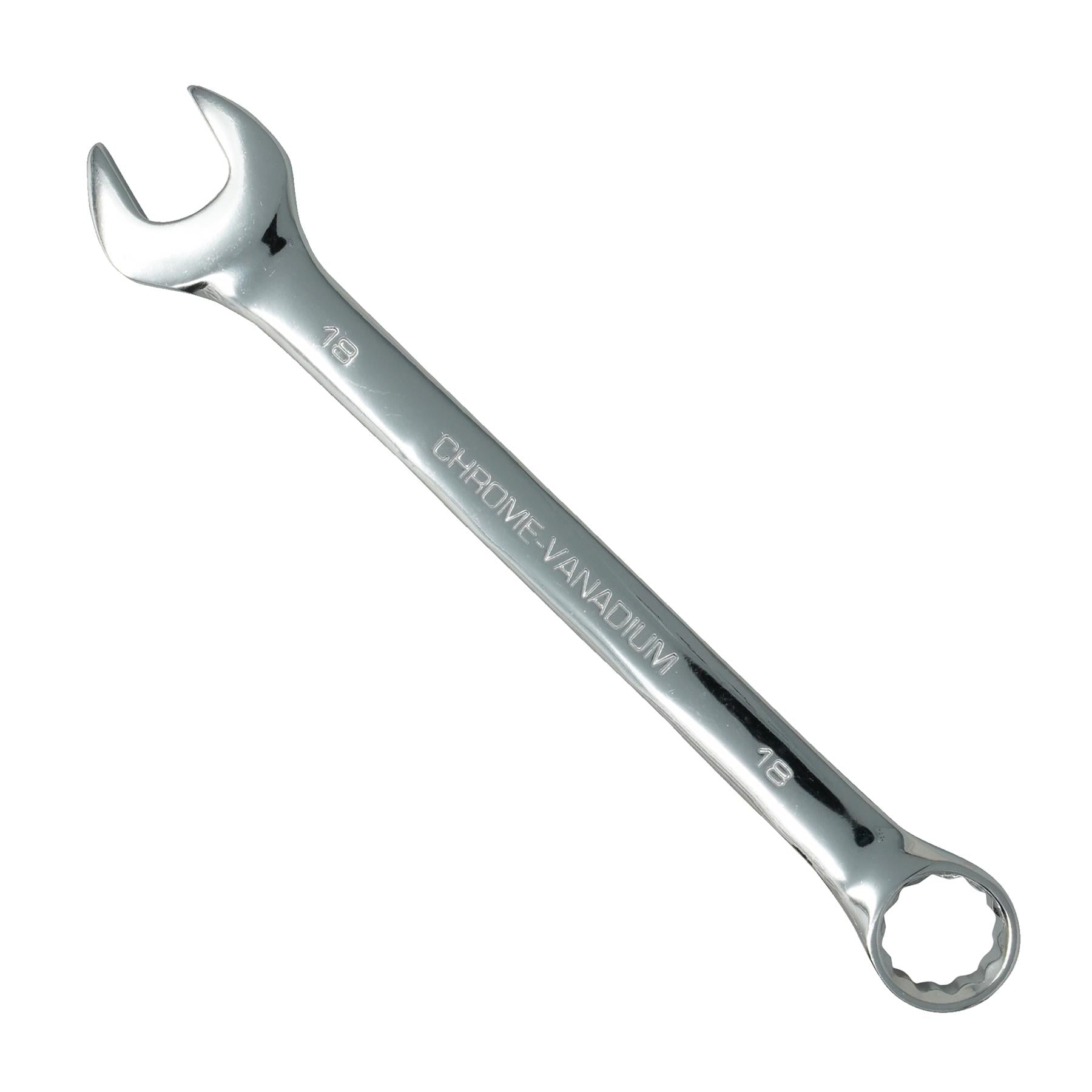 Combination Open Ring Spanner Chrome Mechanics Garage Tools 18mm by Daptez