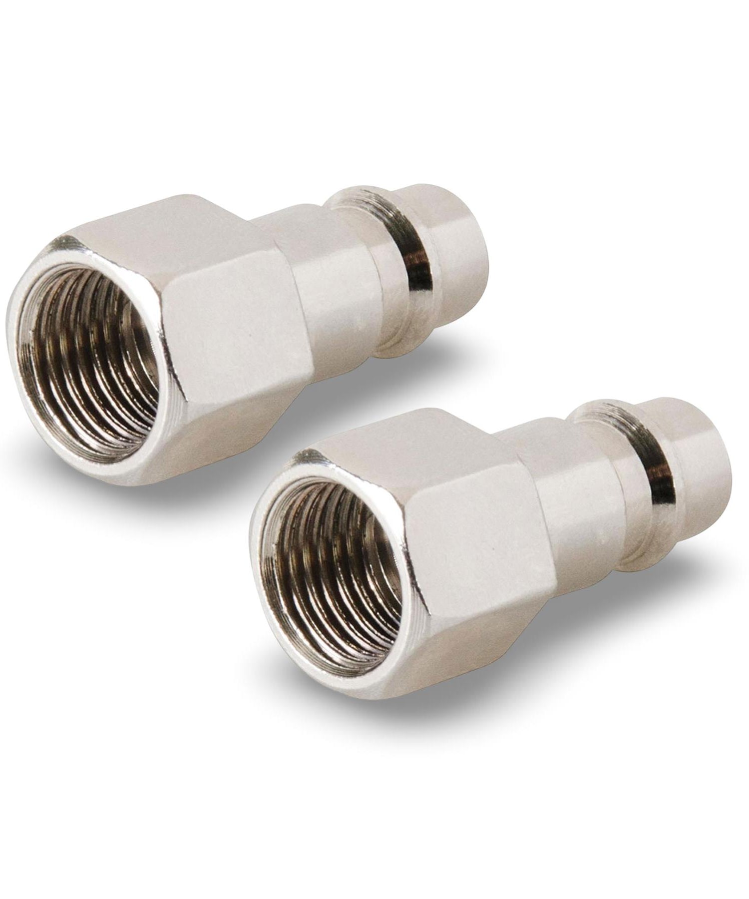 Euro Airline Hose Fitting Connector 1/4" BSP Quick Release Female Thread 2PC