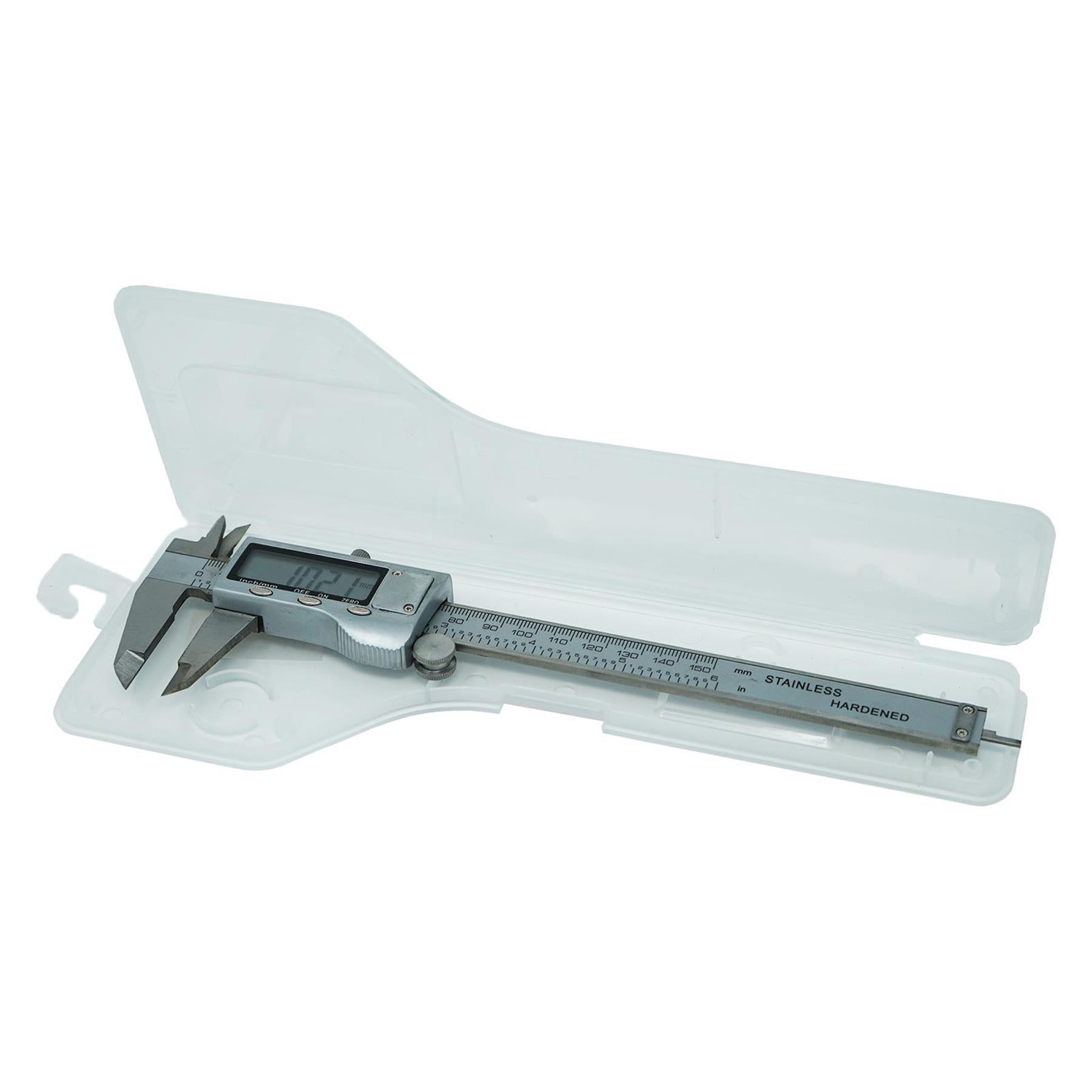 6'' Vernier Caliper Digital Stainless Steel Micrometer Gauge Ruler 150mm