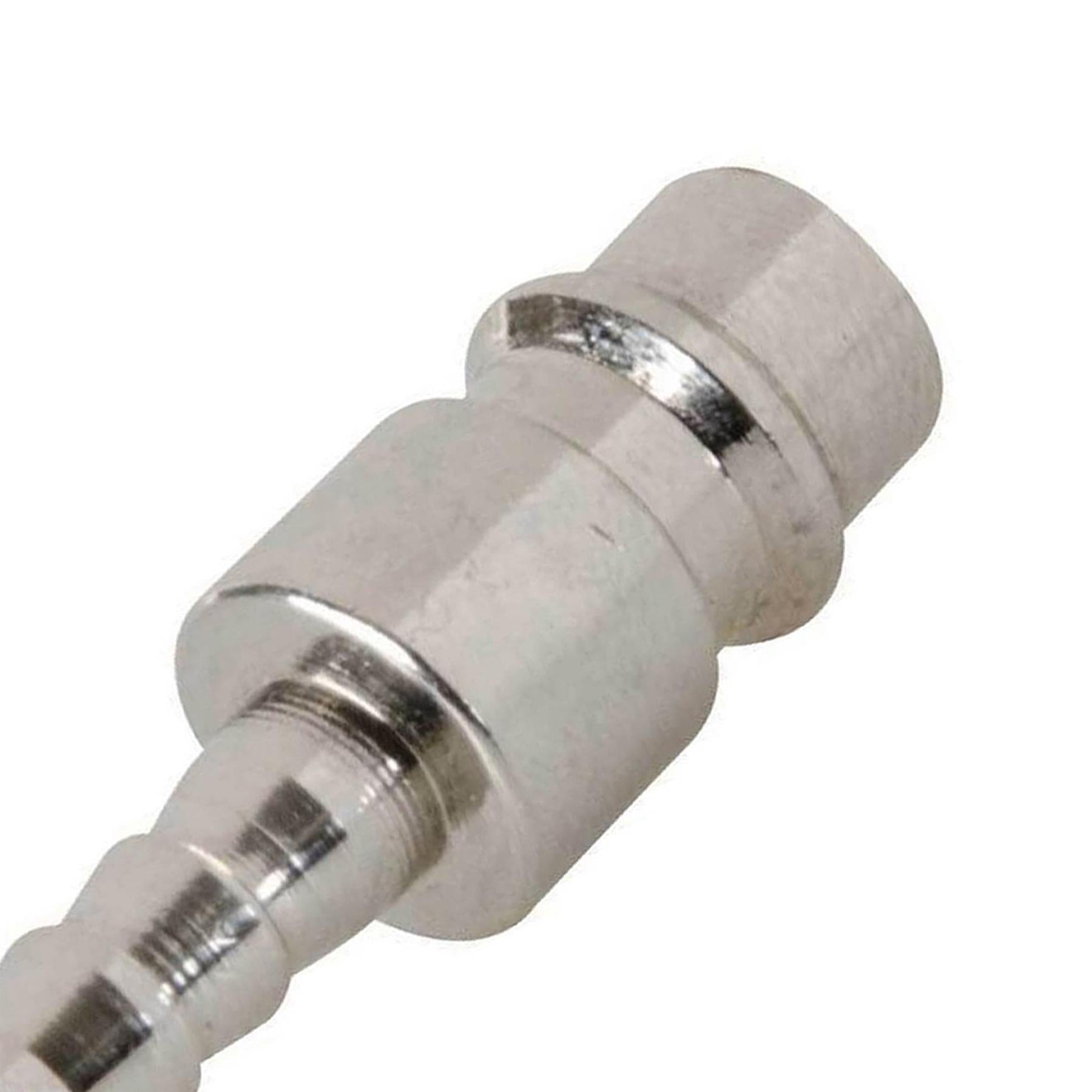 2x Male Euro Air Line Hose Fitting Connector Coupler Barb Bayonet Hose End 6mm