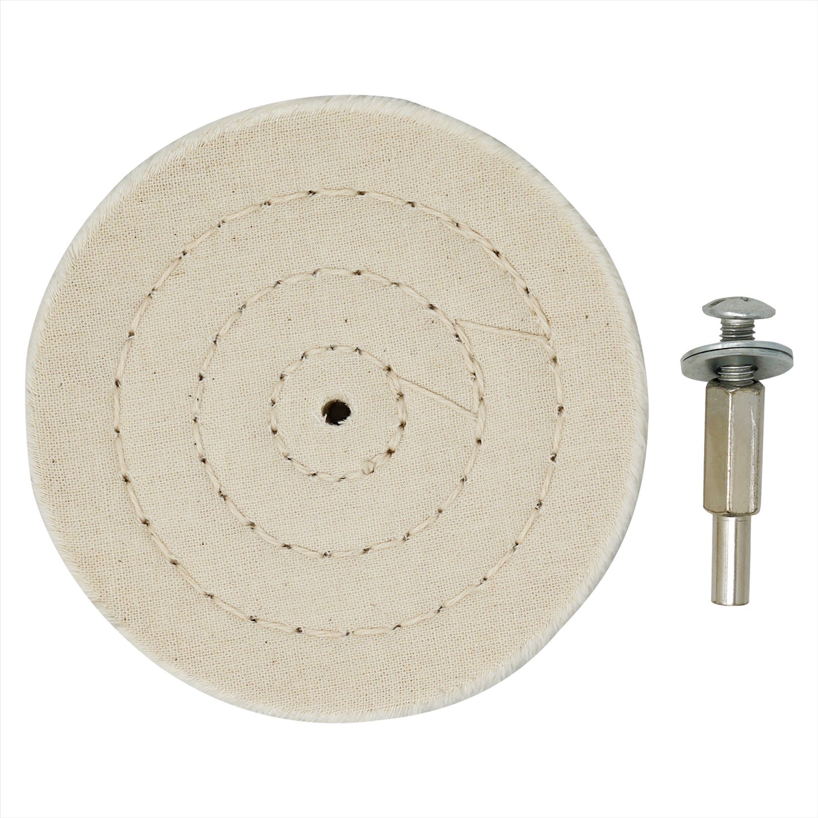 Cloth Polishing Mop wheel Pad For Power/Battery Drill Buffing Grinder 2PC 4'' 100mm By Dapetz