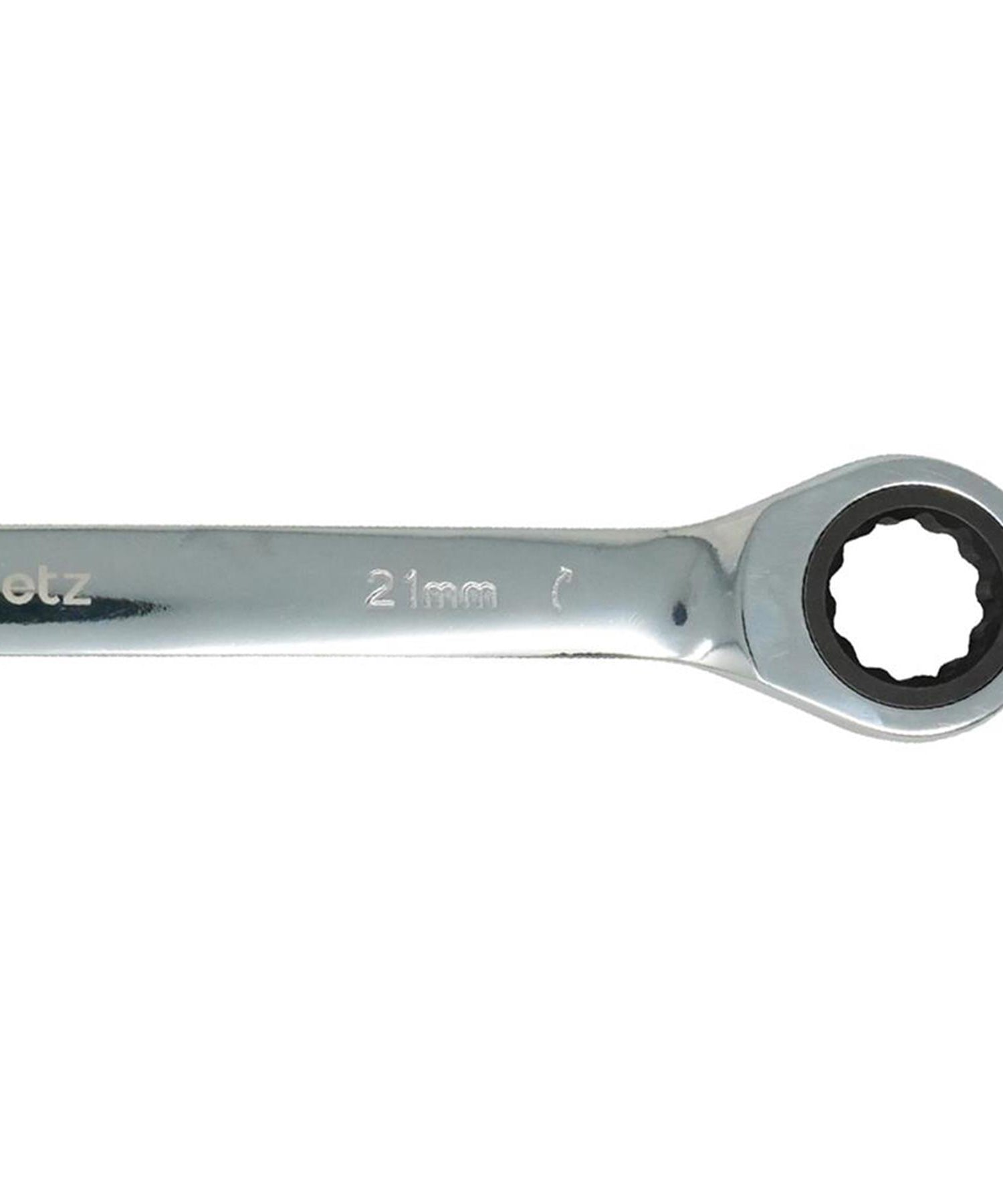 Fixed Head Ratchet Metric Spanner Open End Ring Combination 21mm