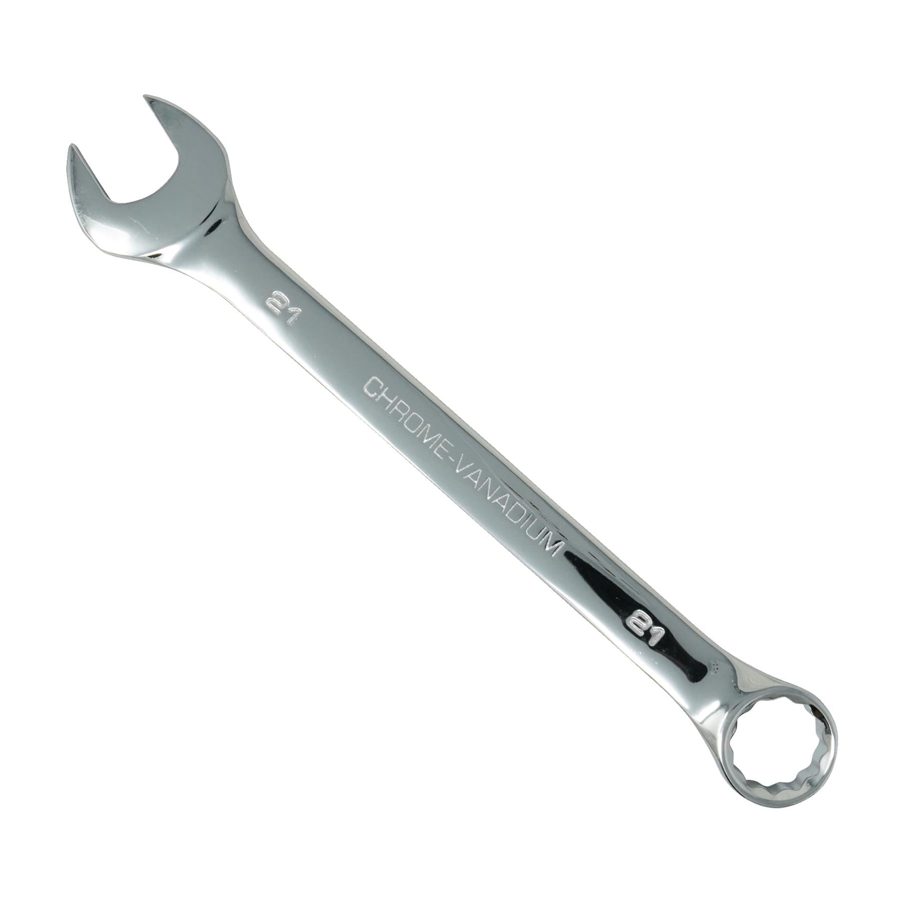Combination Open Ring Spanner Chrome Mechanics Garage Tools 21mm by Daptez