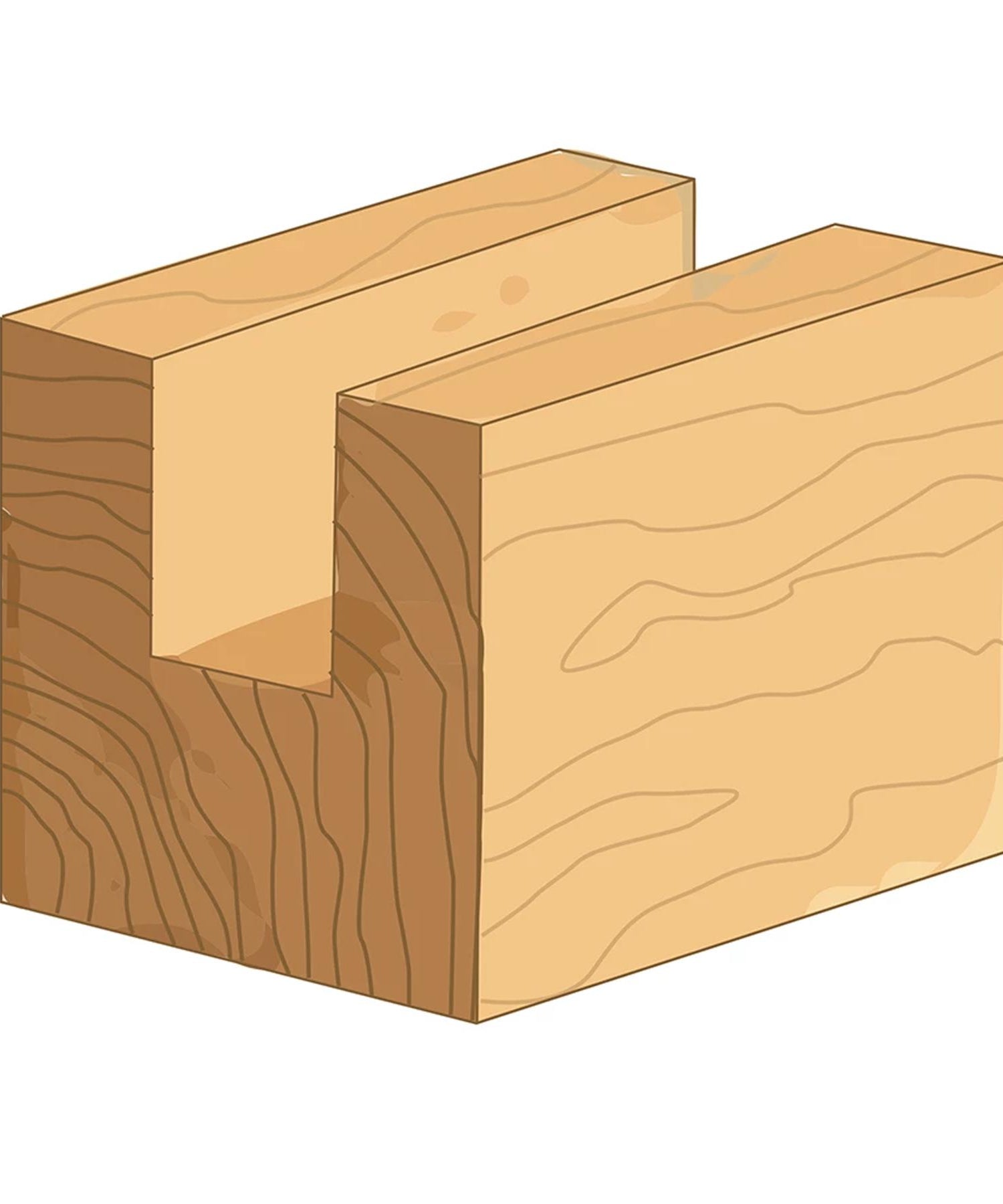 Straight 2 Flute Router Bit Cutter 1/4" Shank Carbide TCT Groove Metric 5 x 12mm