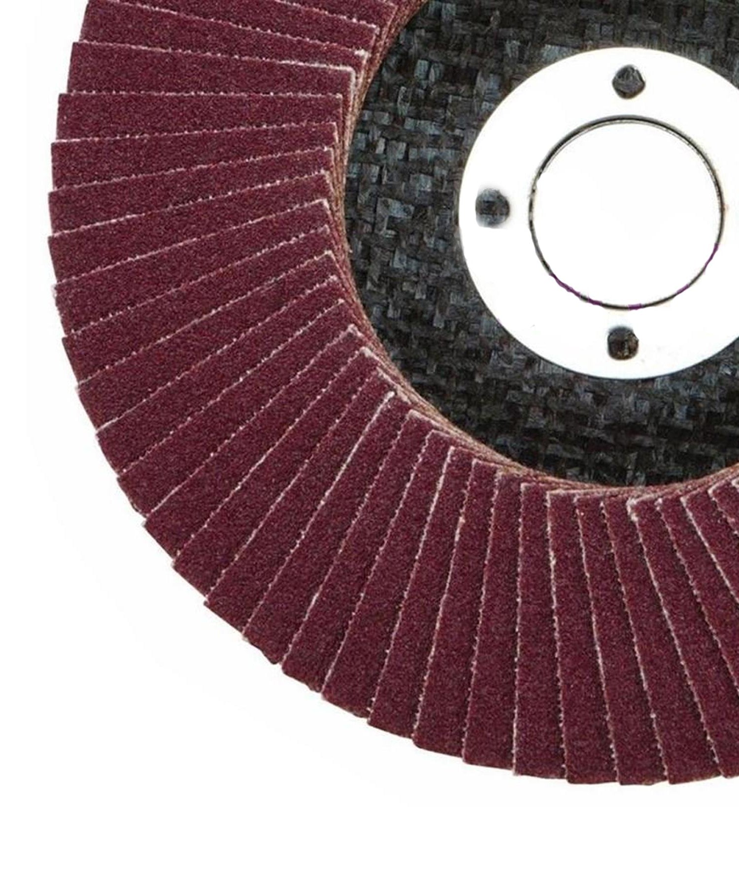 (Pack of 10) Flap Sanding Discs 115mm 60 120 Grit Aluminium Oxide 4.5" Angle Grinder by Dapetz