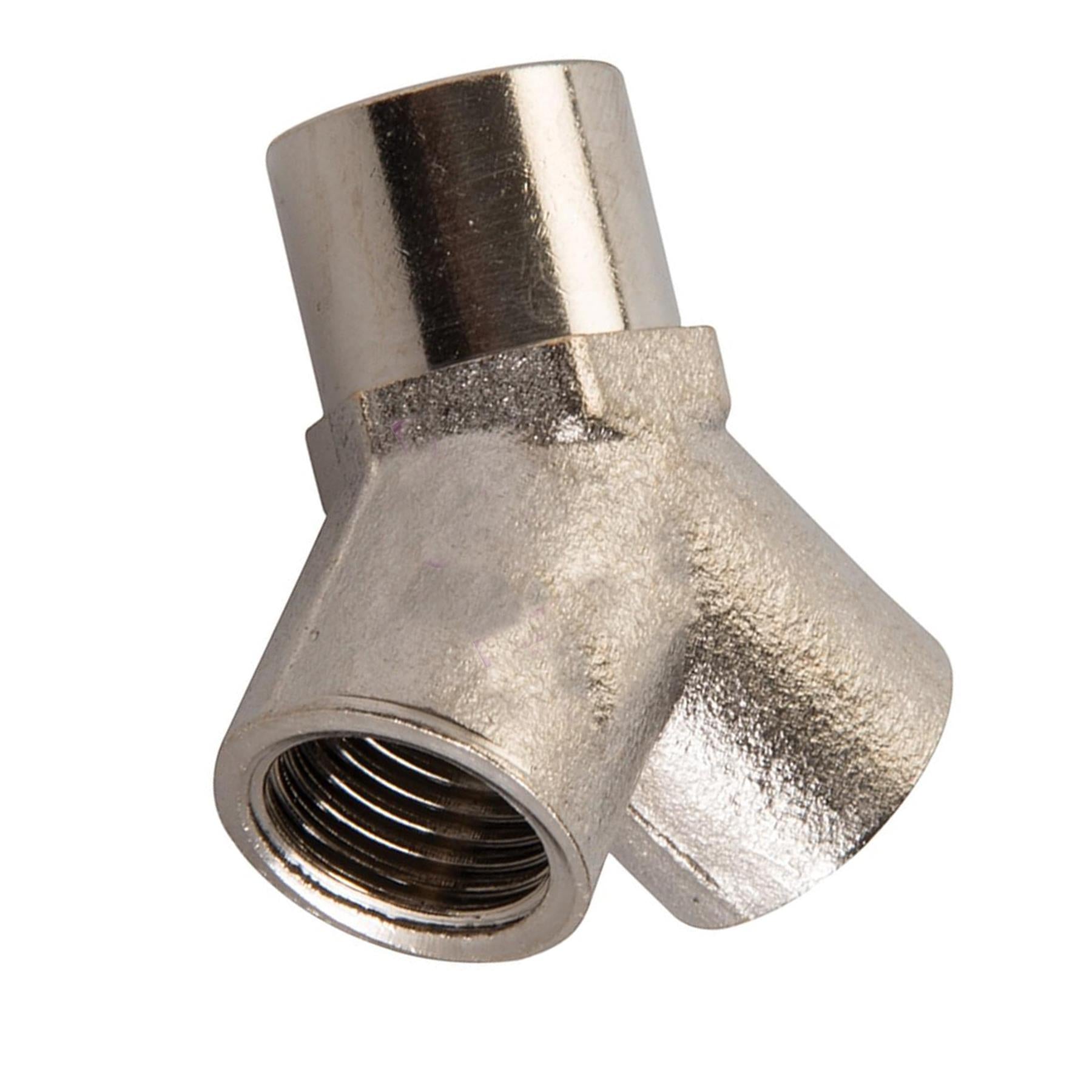 Air Line 3 Way Y Connector Splitter 1/4" BSP Hose Airline Joint Fitting