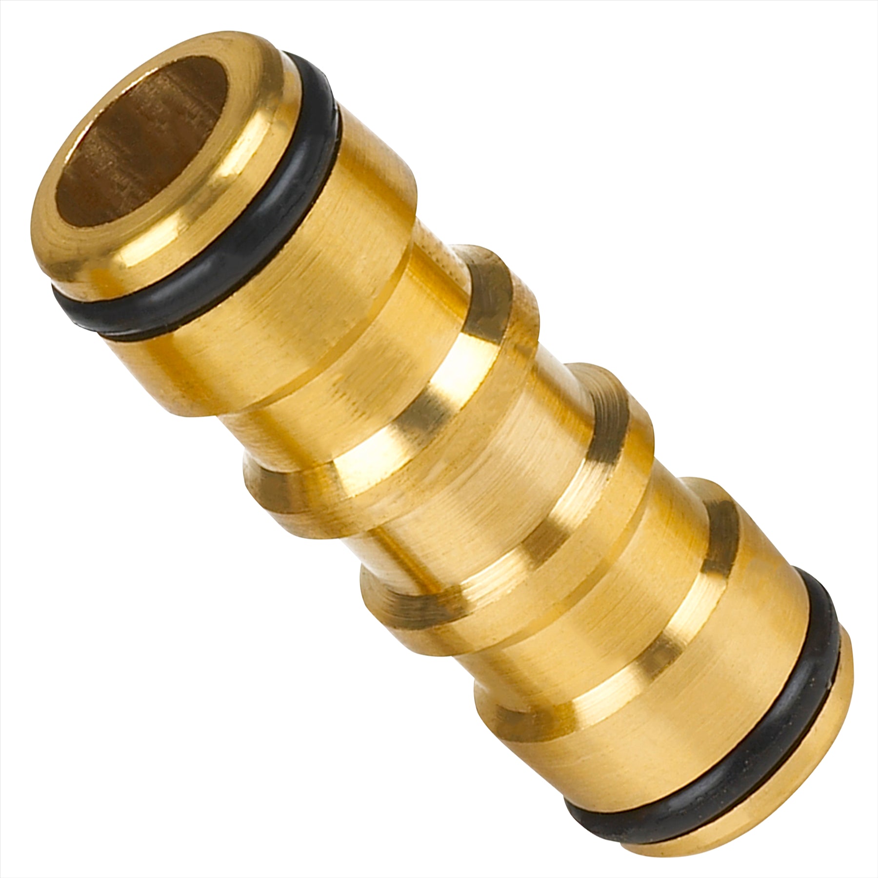 Quick Connect Garden Hose Fitting Solid 1/2" Brass Double Male to Male Connector by Dapetz