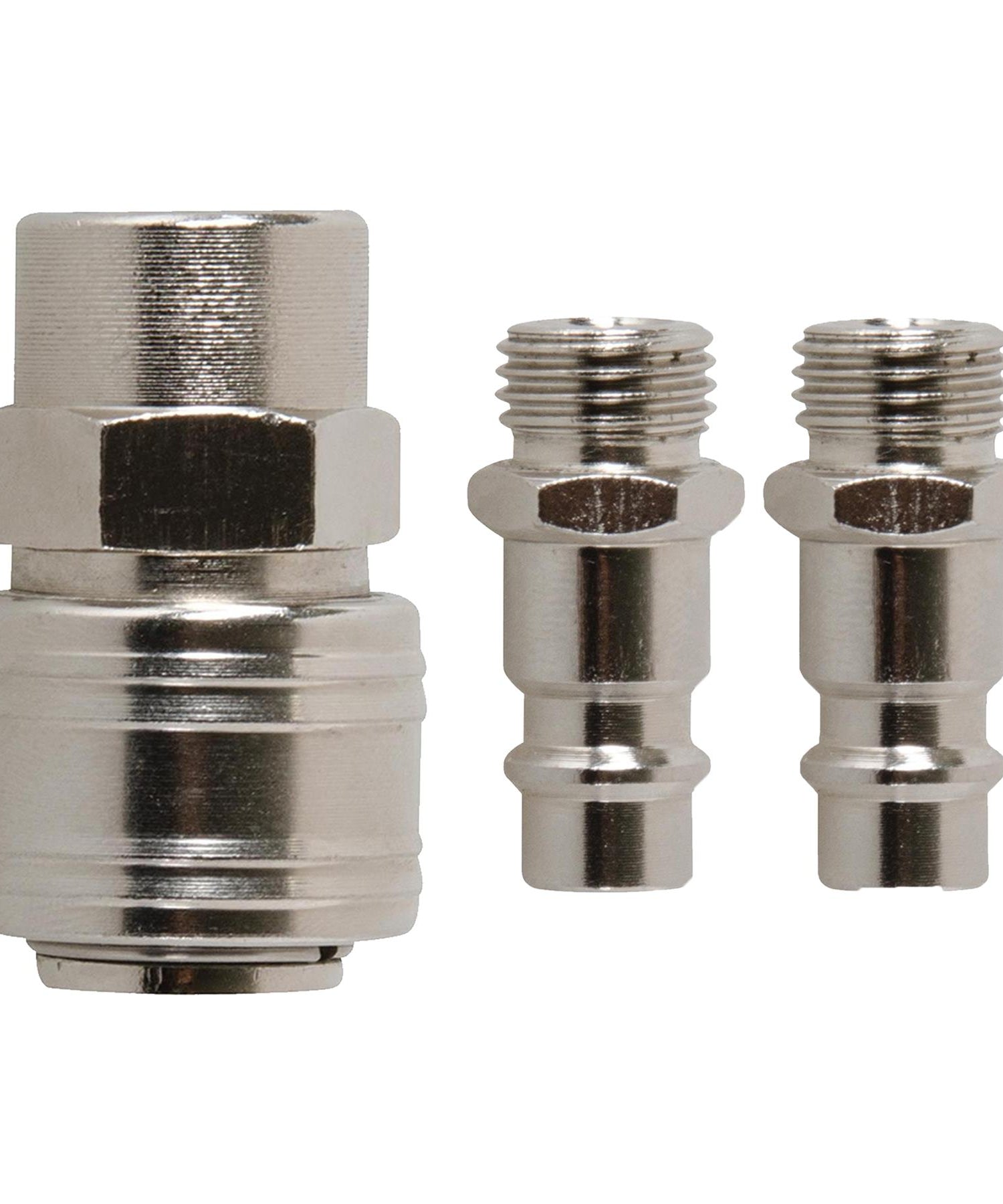 Euro Air Line Fitting Hose Connector Male Female Quick Release 1/4" BSP 10PC Set