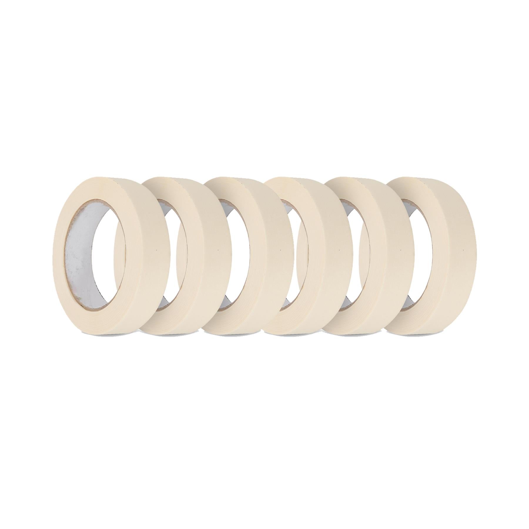 24PCS Masking Tape 25mm x 50m Professional Painting Automotive Auto Car White By Dapetz