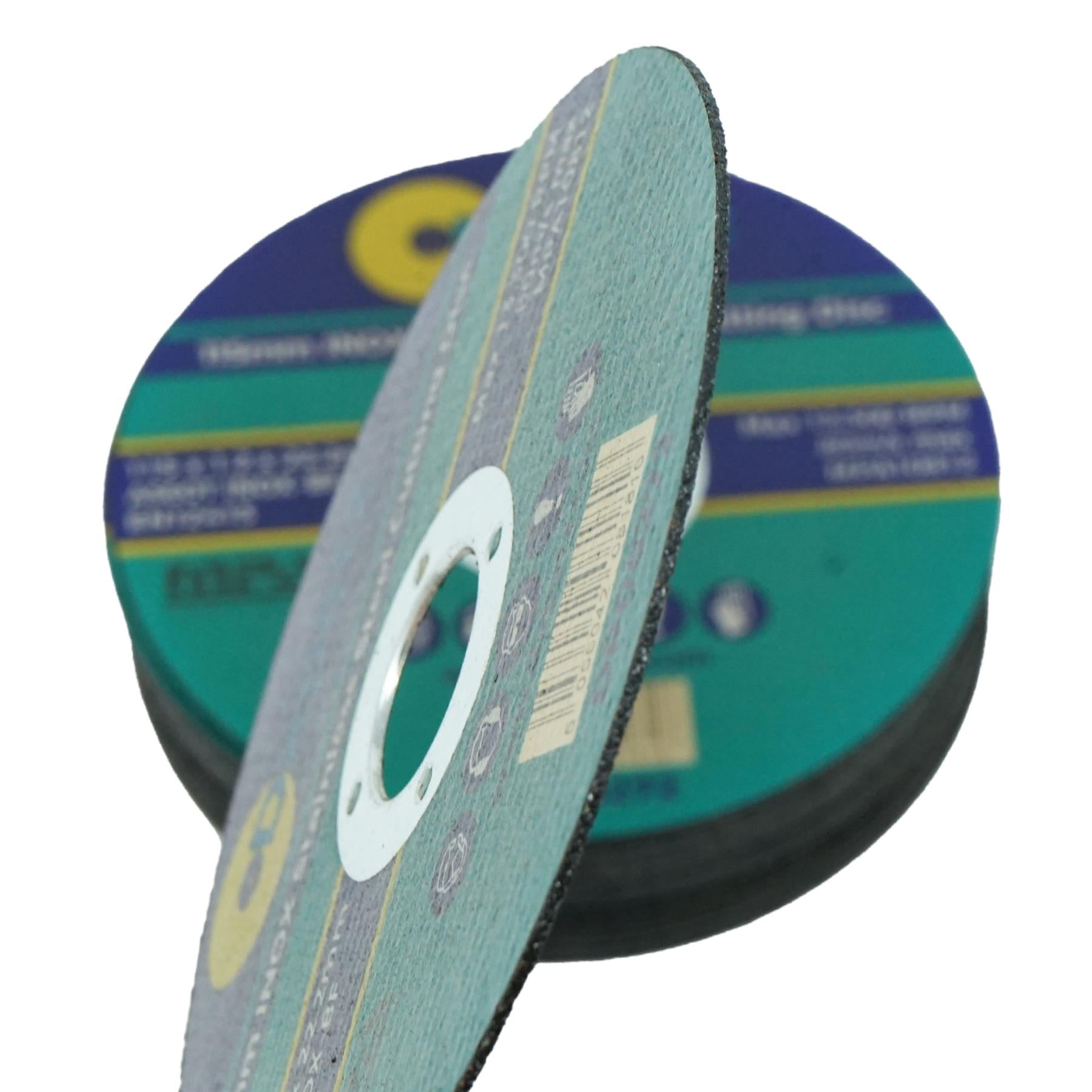 Cutting Disc For Metal Steel INOX Stainless 115mm Super Thin 1.2mm Blade 10 Pc By Dapetz