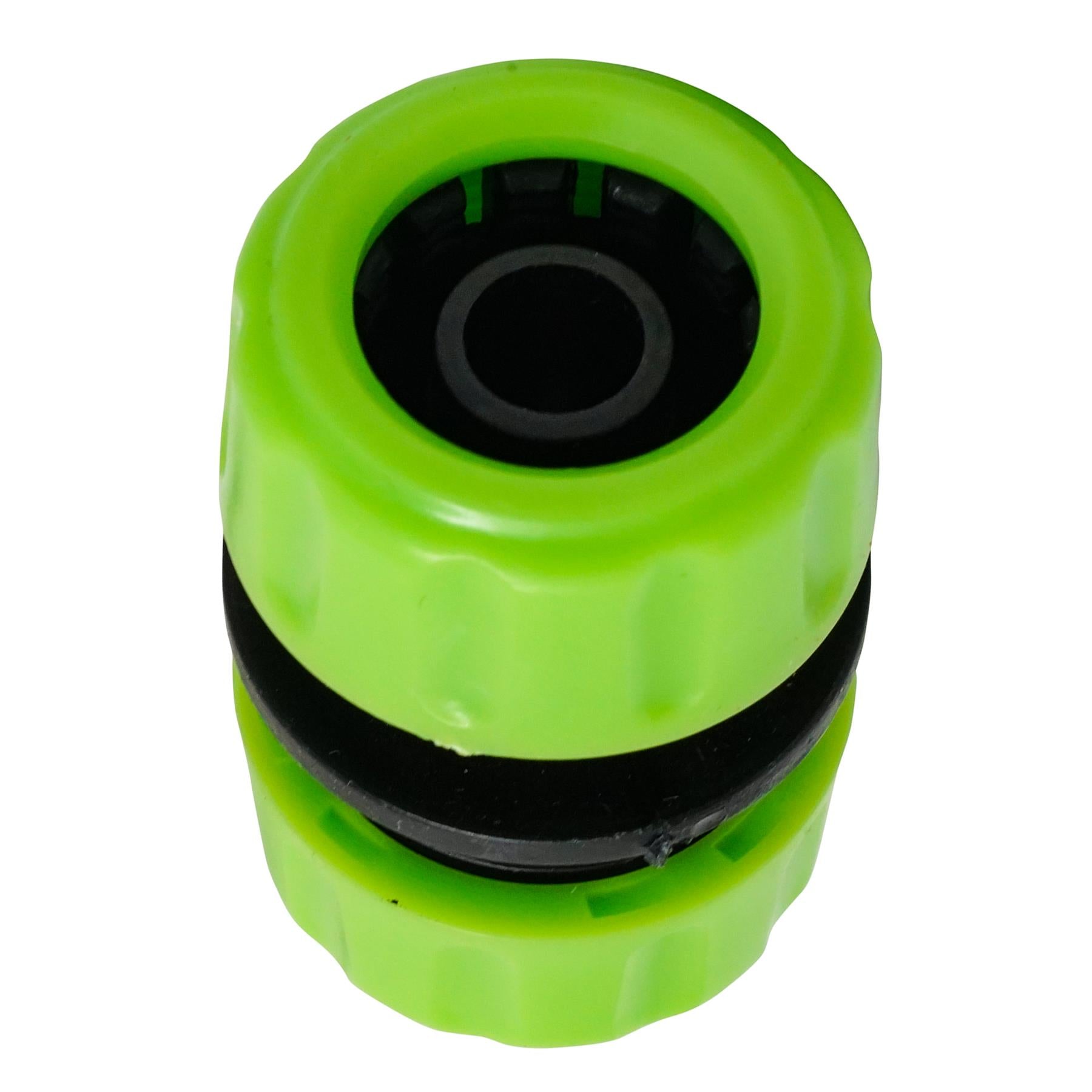 1/2" Hose Joiner Female Garden Water Pipe Fitting Connector Plastic Green 6PC By Dapetz