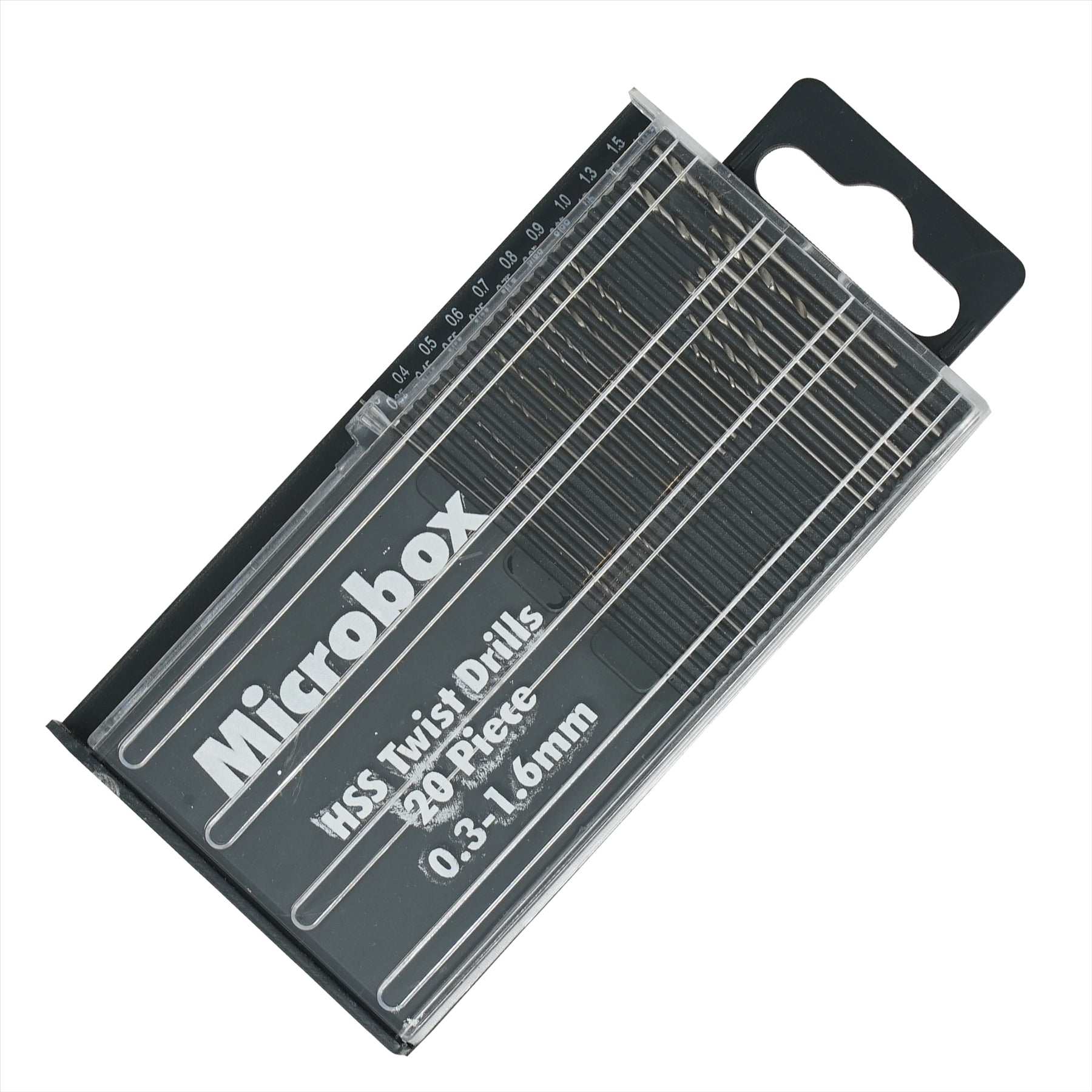 20pc HSS Micro Miniature Drill Bit Set For GMC Dremel Jewellery Hobby Craft Tool