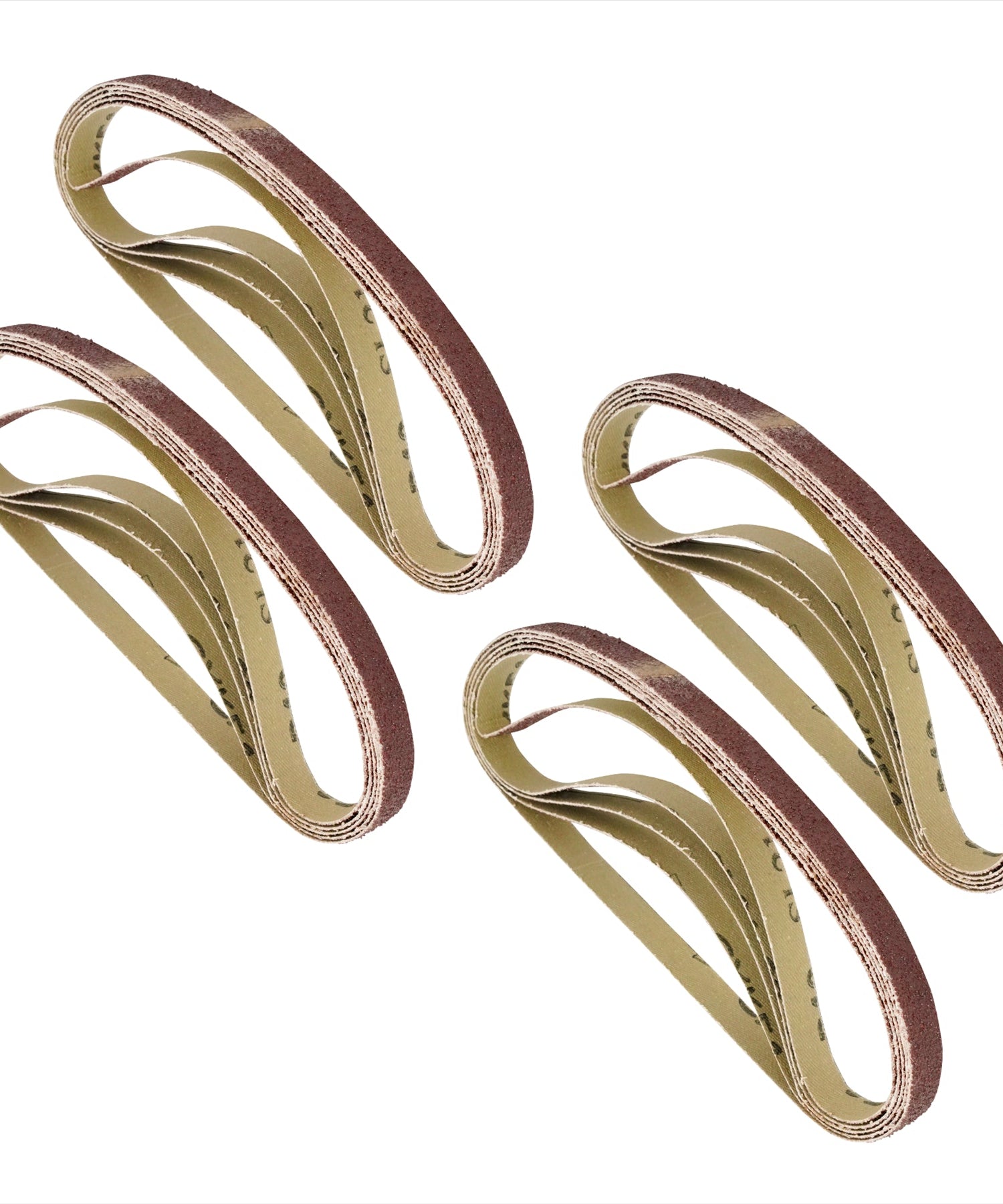 330mm x 10mm 120G Belt Power Finger File Sander Abrasive Sanding Belts 20pk