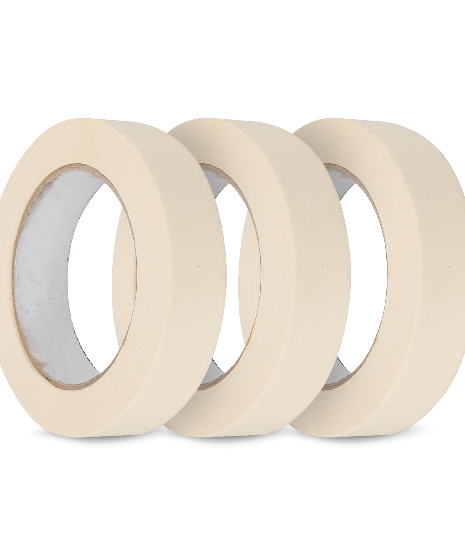 3PCS Masking Tape 25mm x 50m Professional Painting Automotive Auto Car White By Dapetz