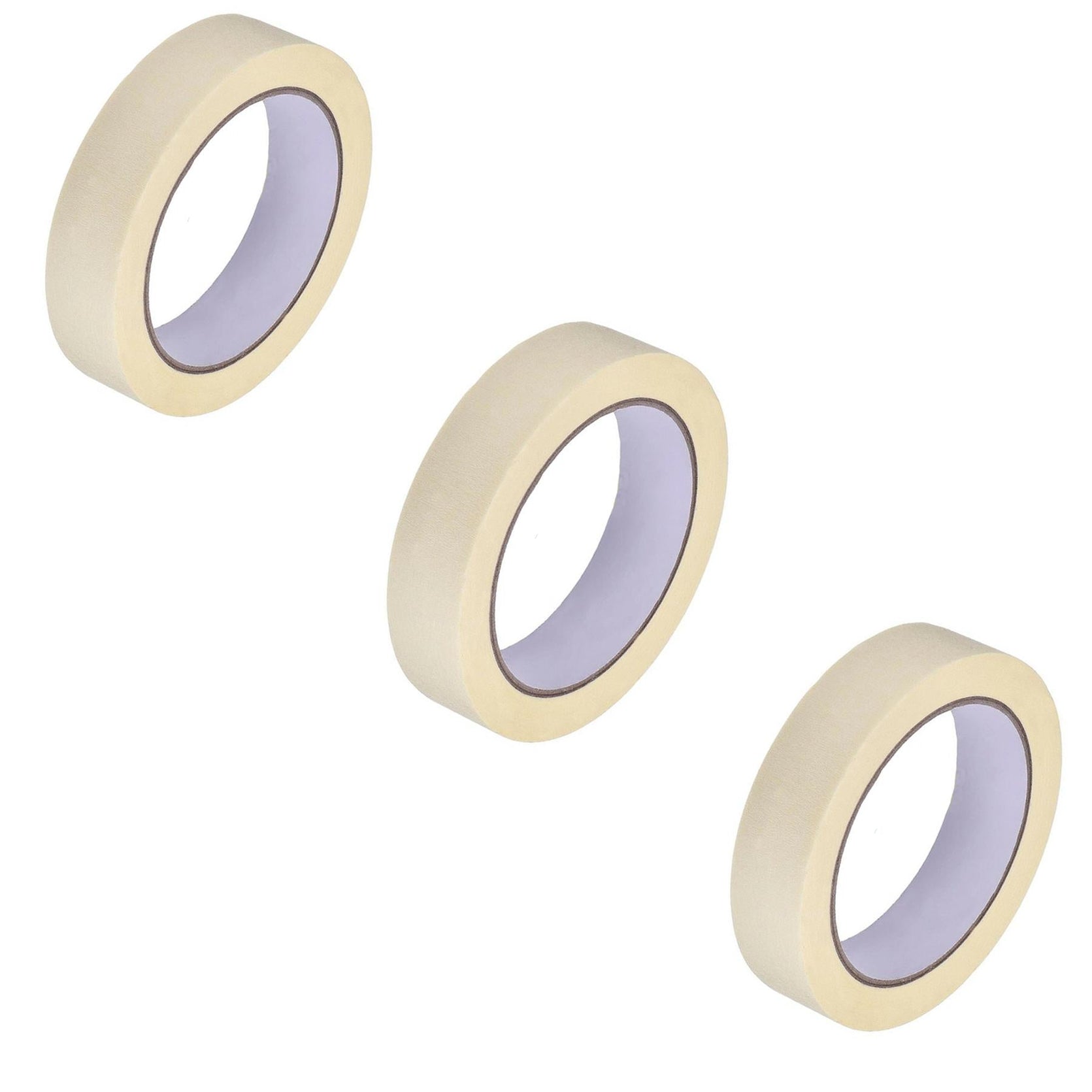 3x New Masking Tape Indoor Outdoor DIY Painting Decorating Easy Tear 19mm x 35m By Dapetz
