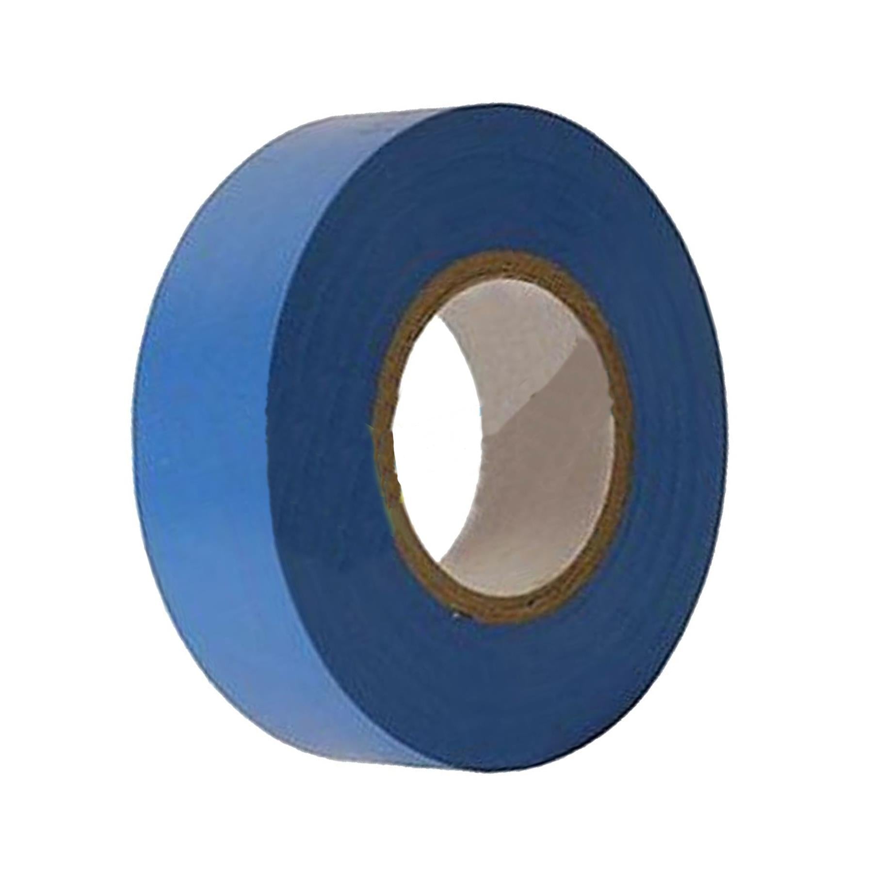 Electrical PVC Insulation Insulating Tape 22m Flame Retardant Blue 5 Rolls by Dapetz