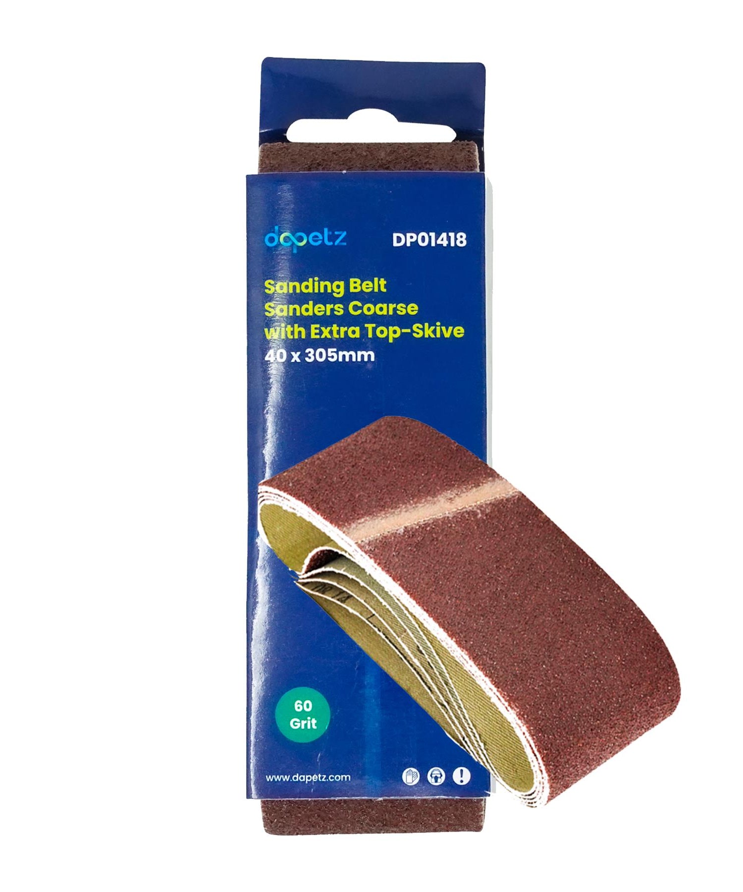 Sanding Belts 40 x 305mm Belt Sander 60 Grit for Makita Sander Sheets 10Pcs By Dapetz